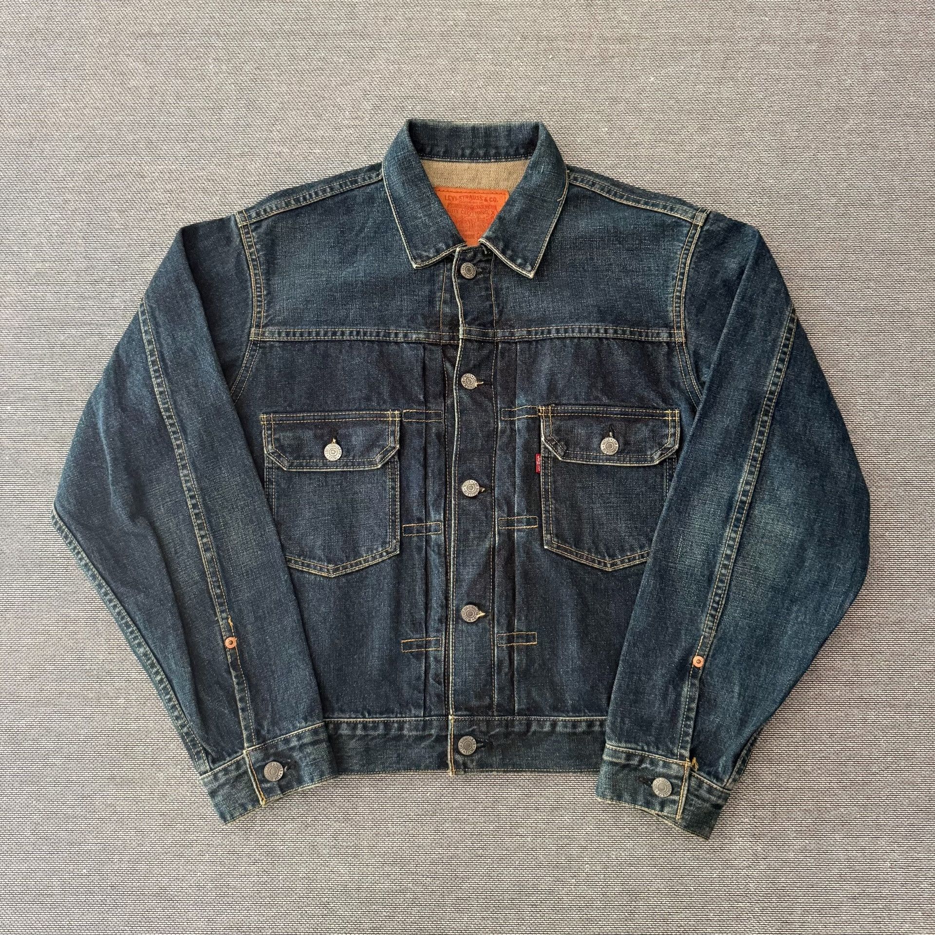 希少　LVC 507XX A0448-0002 2nd Type2 Levi's Vintage Clothing Levis LVC 507XX Type II Black Overdyed