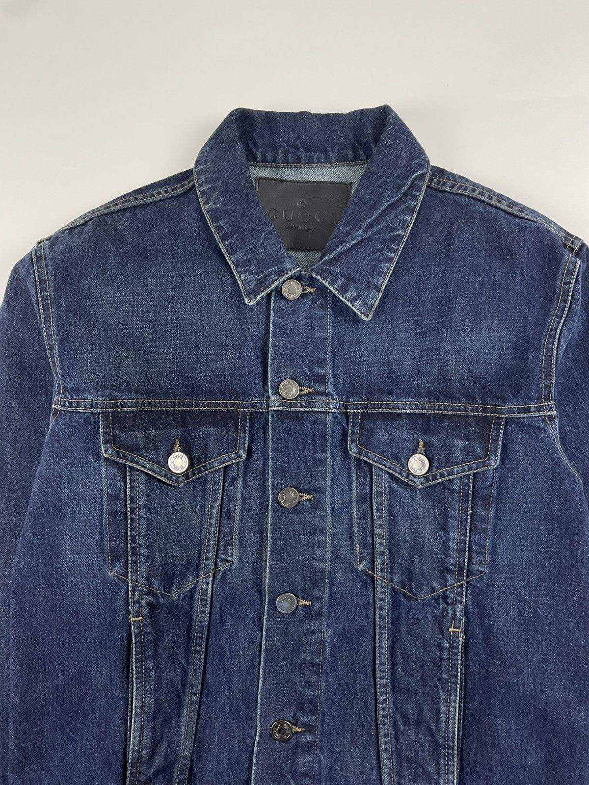 Gucci Gucci x Tom Ford F/W'98 Trucker Denim Size US M / EU 48-50 / 2 - 6 Thumbnail