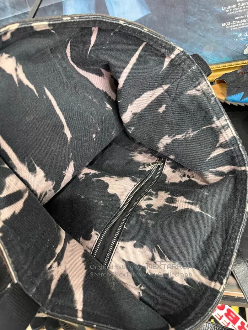 Dries Van Noten DRIES VAN NOTEN Large Capacity Patchwork Wax-dyed Tote and Size ONE SIZE - 8 Thumbnail