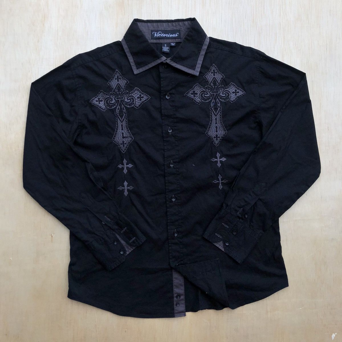 Japanese Brand × Vintage VICTORIOUS SHIRT Size US S / EU 44-46 / 1 - 1 Thumbnail