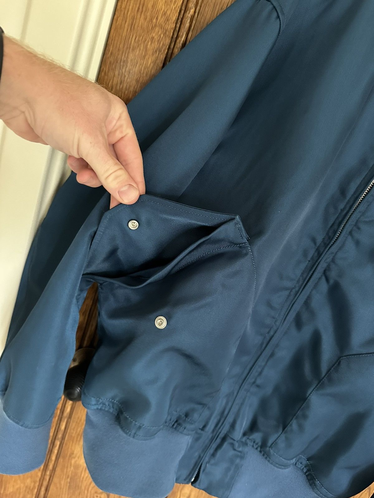 Calvin Klein 205W39NYC SS18 CK205w39nyc blue bomber jacket Raf Simons Grail Size US M / EU 48-50 / 2 - 23 Thumbnail