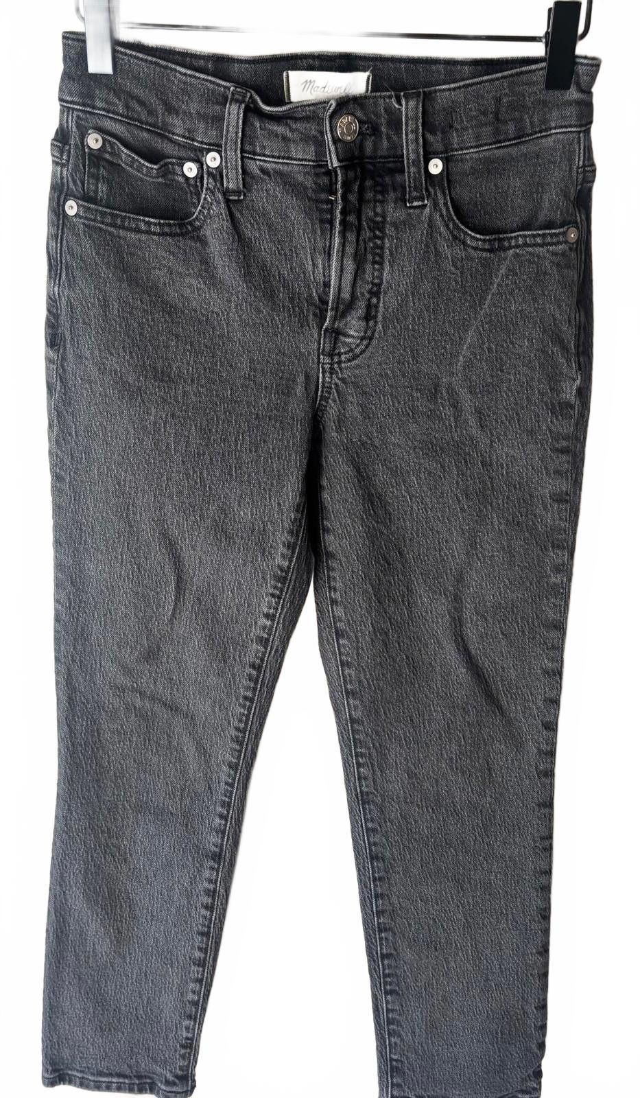 Madewell Madewell Women's Black Denim Jeans - Classic Fit Size 24" / US 00 / IT 34 - 4 Thumbnail