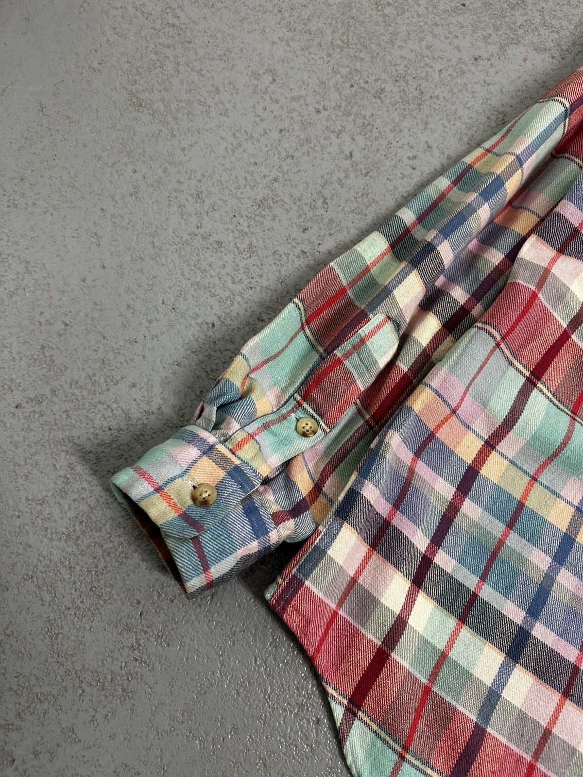 Polo Ralph Lauren Vintage 80s Ralph Lauren Flannel Shirt Size US M / EU 48-50 / 2 - 14 Thumbnail