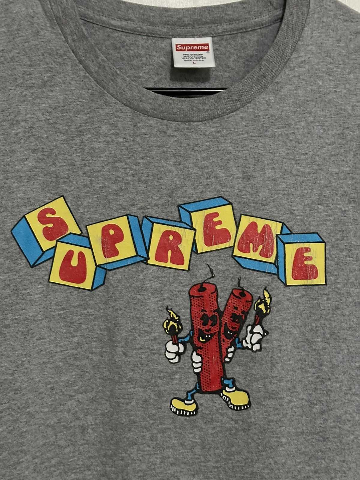 Supreme Supreme Dynamite Tee Size US L / EU 52-54 / 3 - 2 Thumbnail