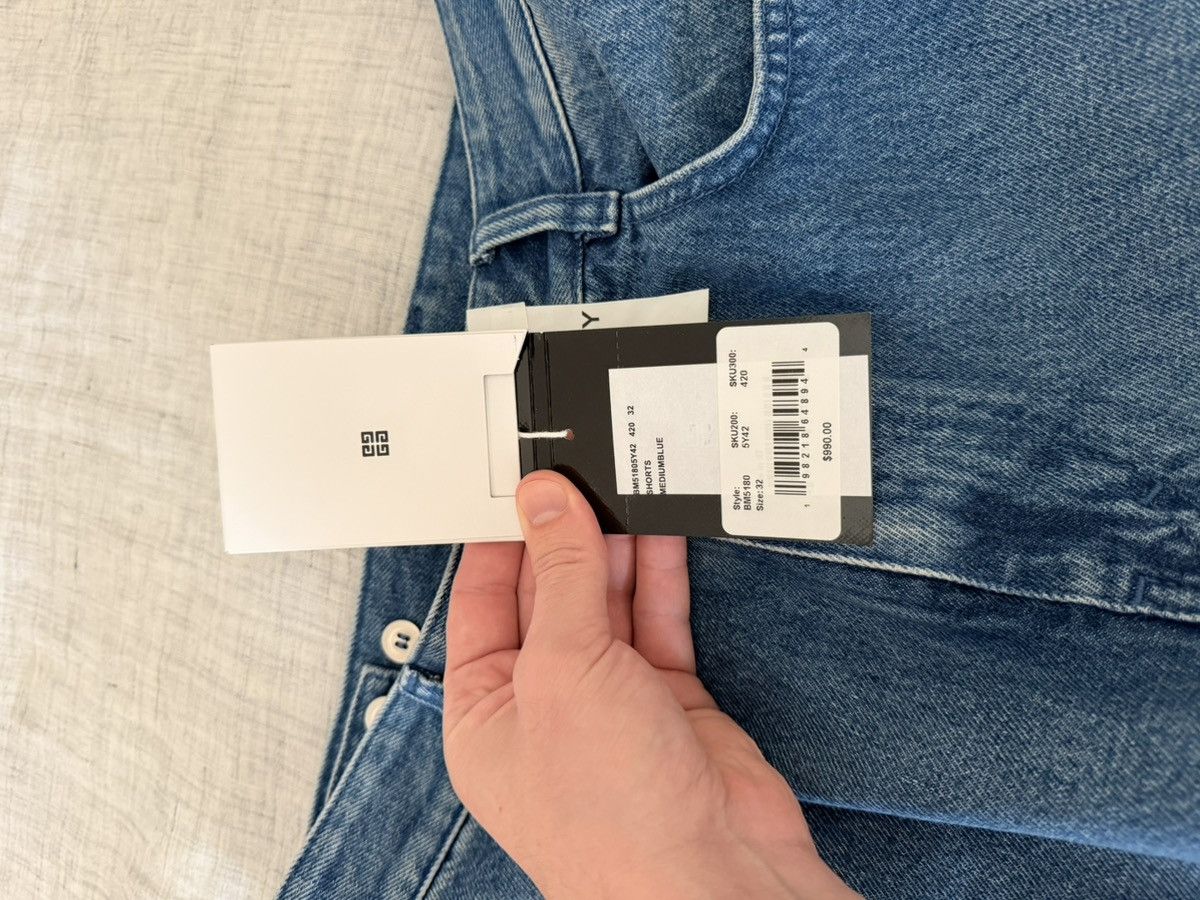 Givenchy Givenchy Denim Shorts Size US 32 / EU 48 - 9 Thumbnail