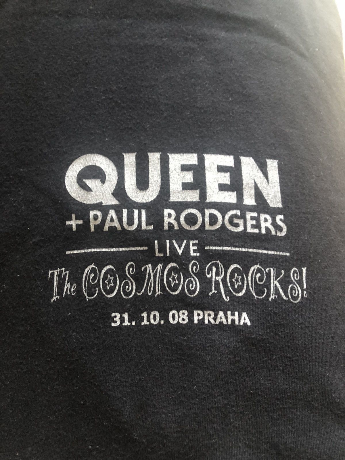 Band Tees × Vintage VINTAGE 2008 QUEEN PAUL RODGERS CONCERT TEE SHIRT Size US L / EU 52-54 / 3 - 4 Thumbnail