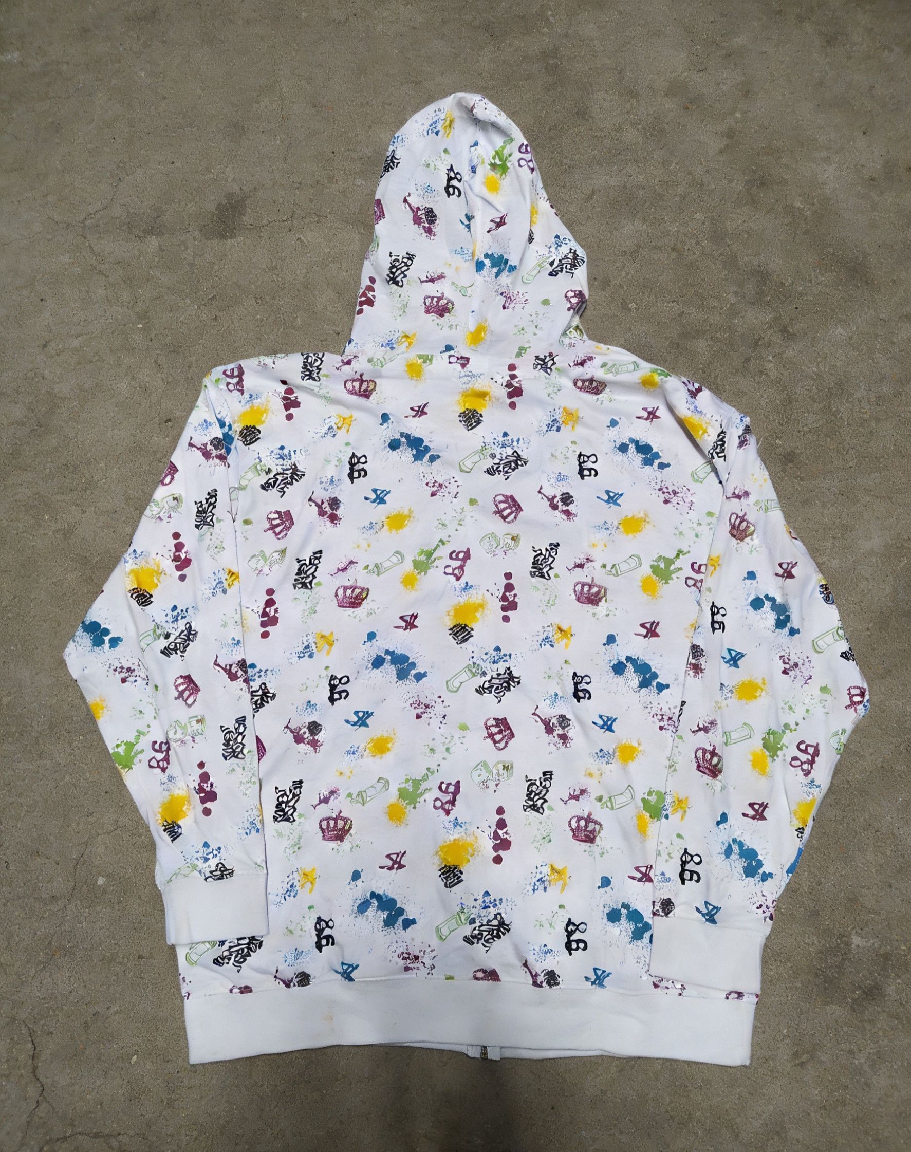 Mecca mecca full colored printed zipup hoodie Size US L / EU 52-54 / 3 - 2 Thumbnail