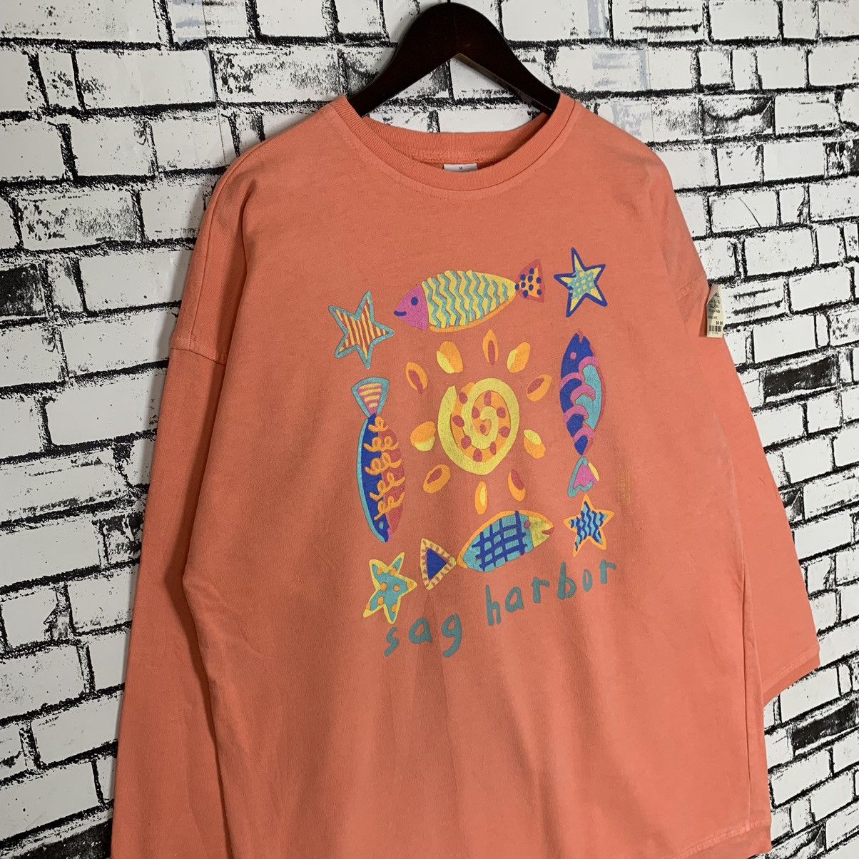 Vintage Vintage Sog Hat Bot Big Print Made in Usa Sweatshirt Size M / US 6-8 / IT 42-44 - 6 Thumbnail