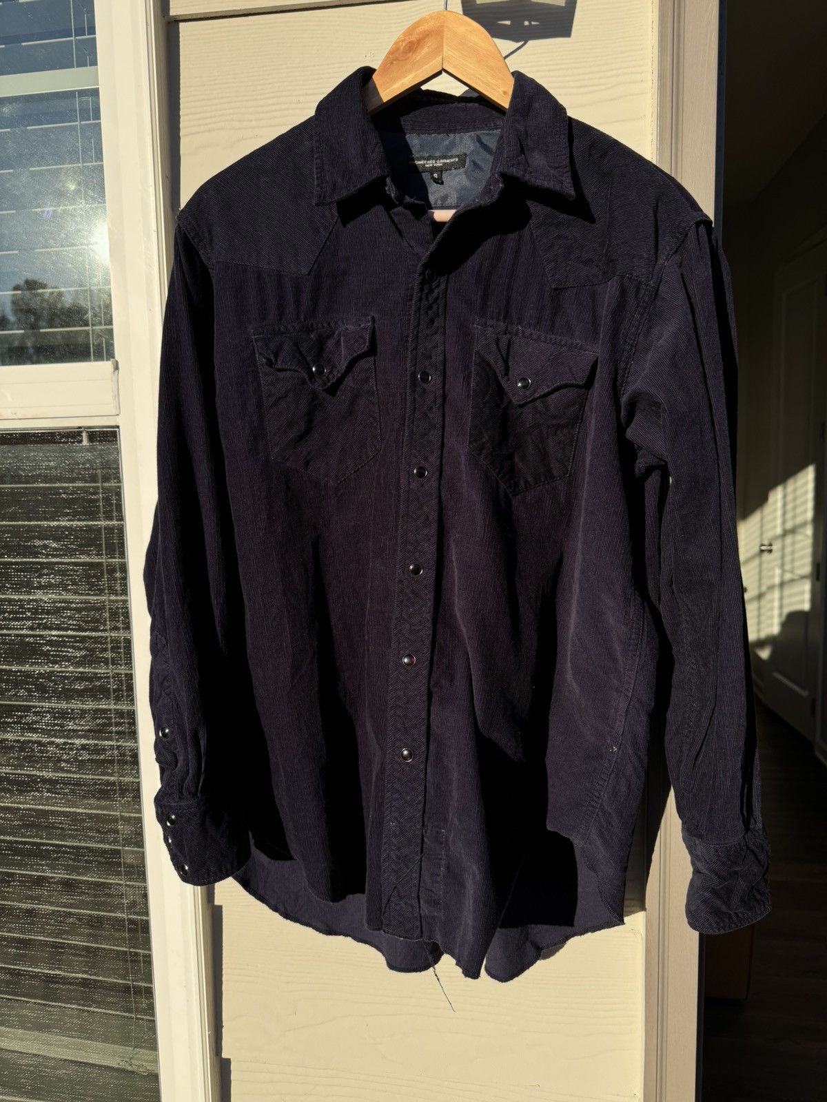 Engineered Garments Corduroy Western Shirt Size US S / EU 44-46 / 1 - 1 Thumbnail