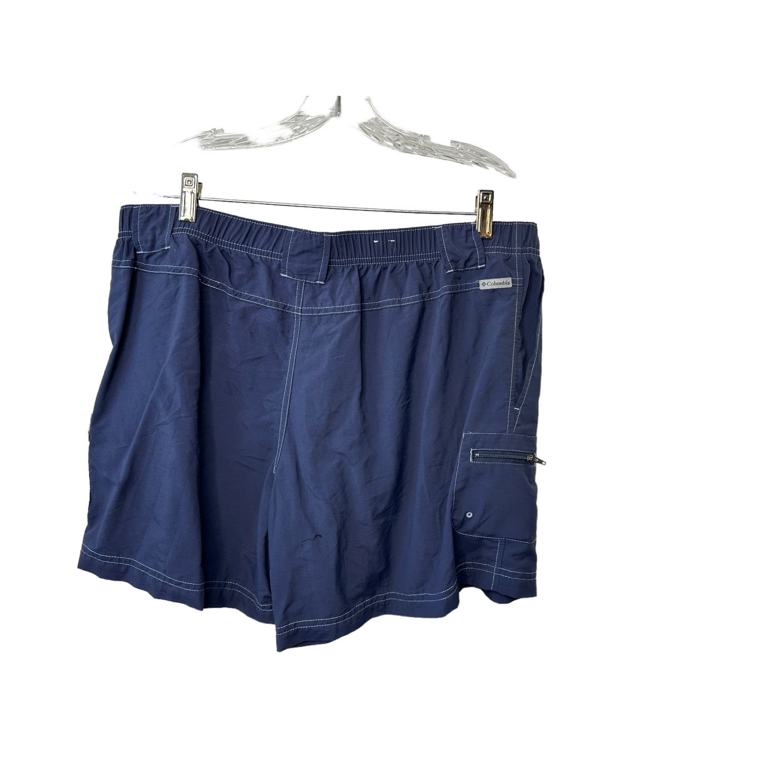 Columbia Columbia Blue Swim Trunks Shorts Men's Size XL - No Liner Size US 36 / EU 52 - 5 Thumbnail