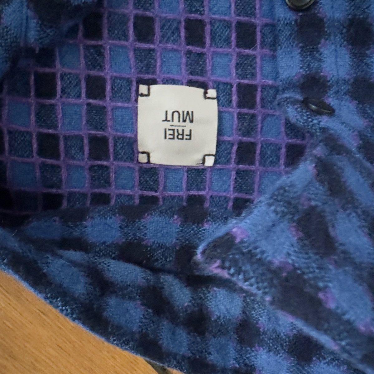 Other FREIMUT Flannel Hemd – extrem selten / Einzelstück Size 48L - 2 Thumbnail