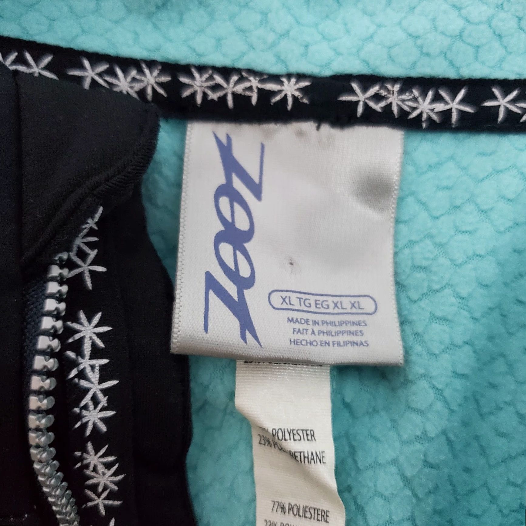 Vintage Zoot Jacket Women XL Black Full Zip Pockets Performance Running Cycling Athletic Size XL / US 12-14 / IT 48-50 - 3 Thumbnail