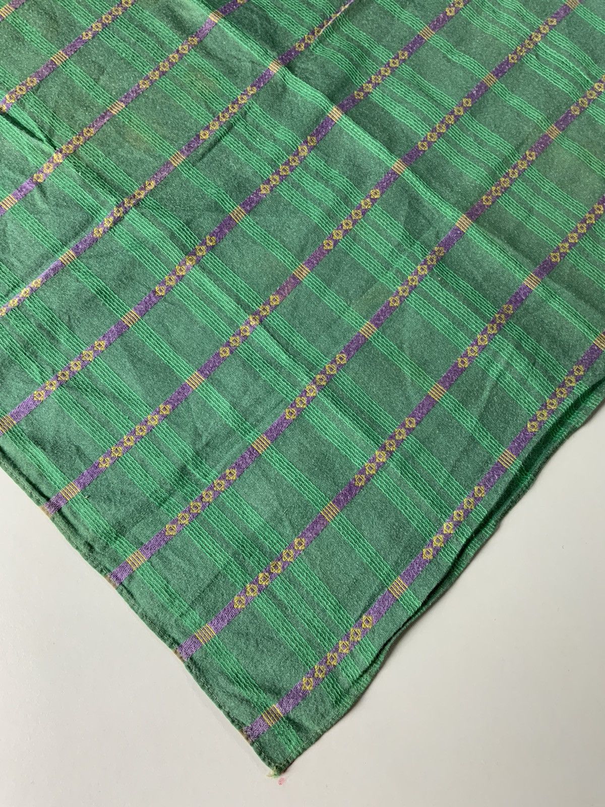 Kenzo Kenzo Green Bandana Handkerchief Size ONE SIZE - 6 Thumbnail