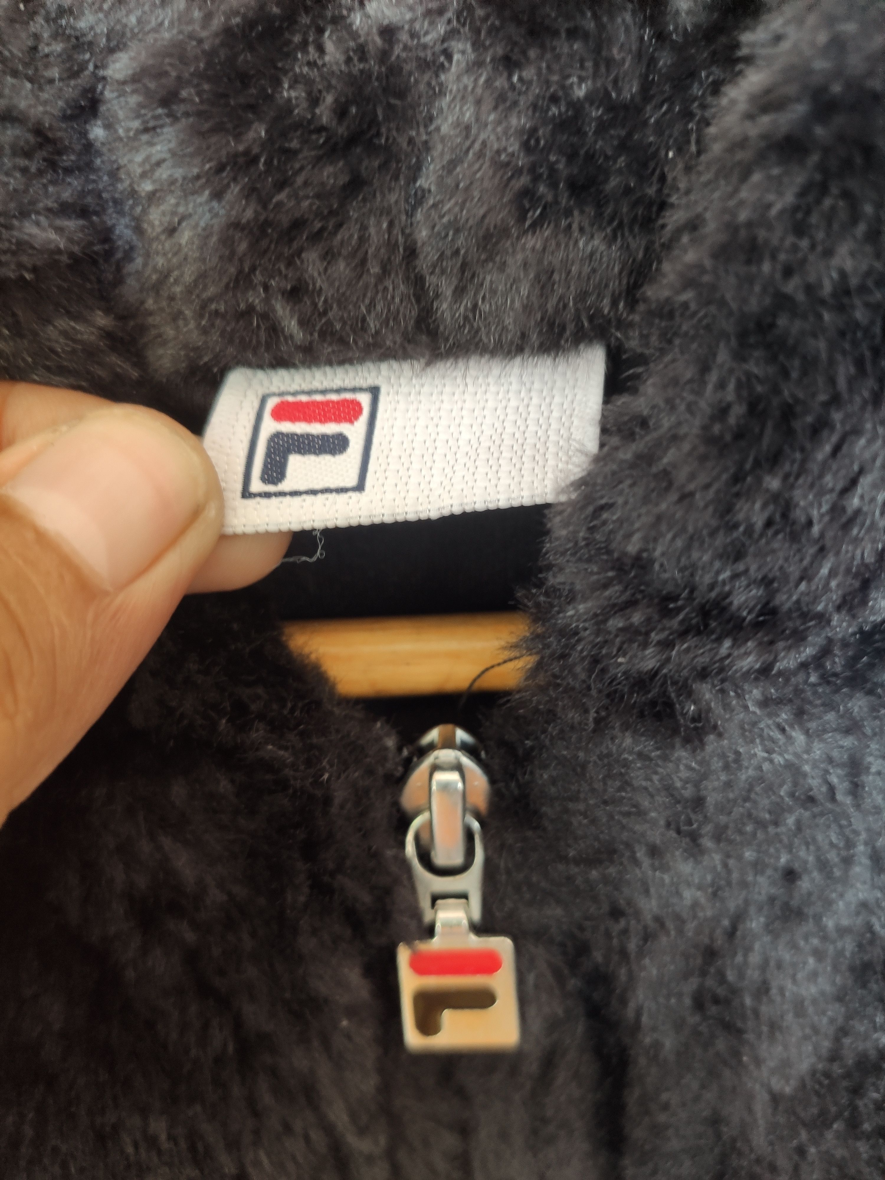 Fila Fila zipper hoodies fleece sweater Size US L / EU 52-54 / 3 - 7 Thumbnail