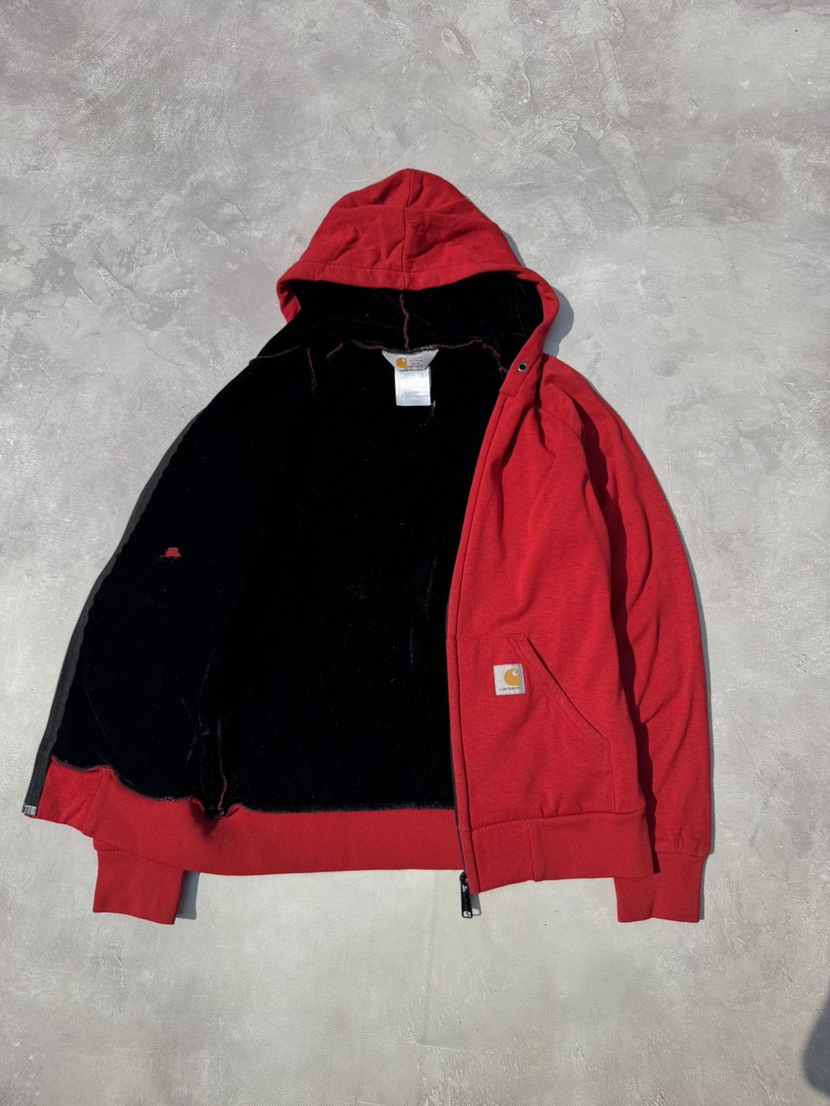 Carhartt Carhartt Thermal Zip Y2k Vintage Hoodie Size M / US 6-8 / IT 42-44 - 13 Thumbnail