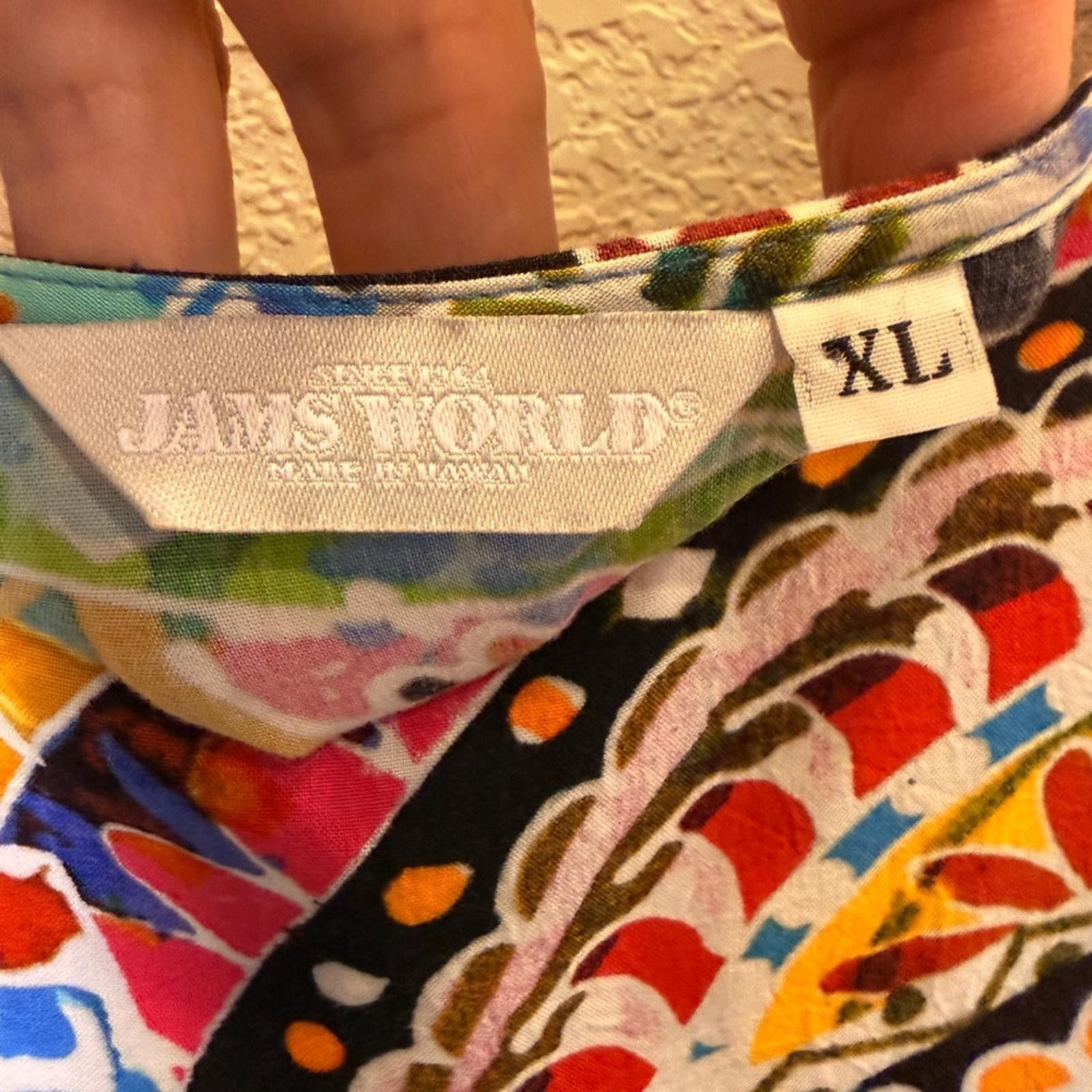 Jams World Jams World Vintage Hattie Babydoll Boho Patch Mini Dress Size XL / US 12-14 / IT 48-50 - 7 Thumbnail