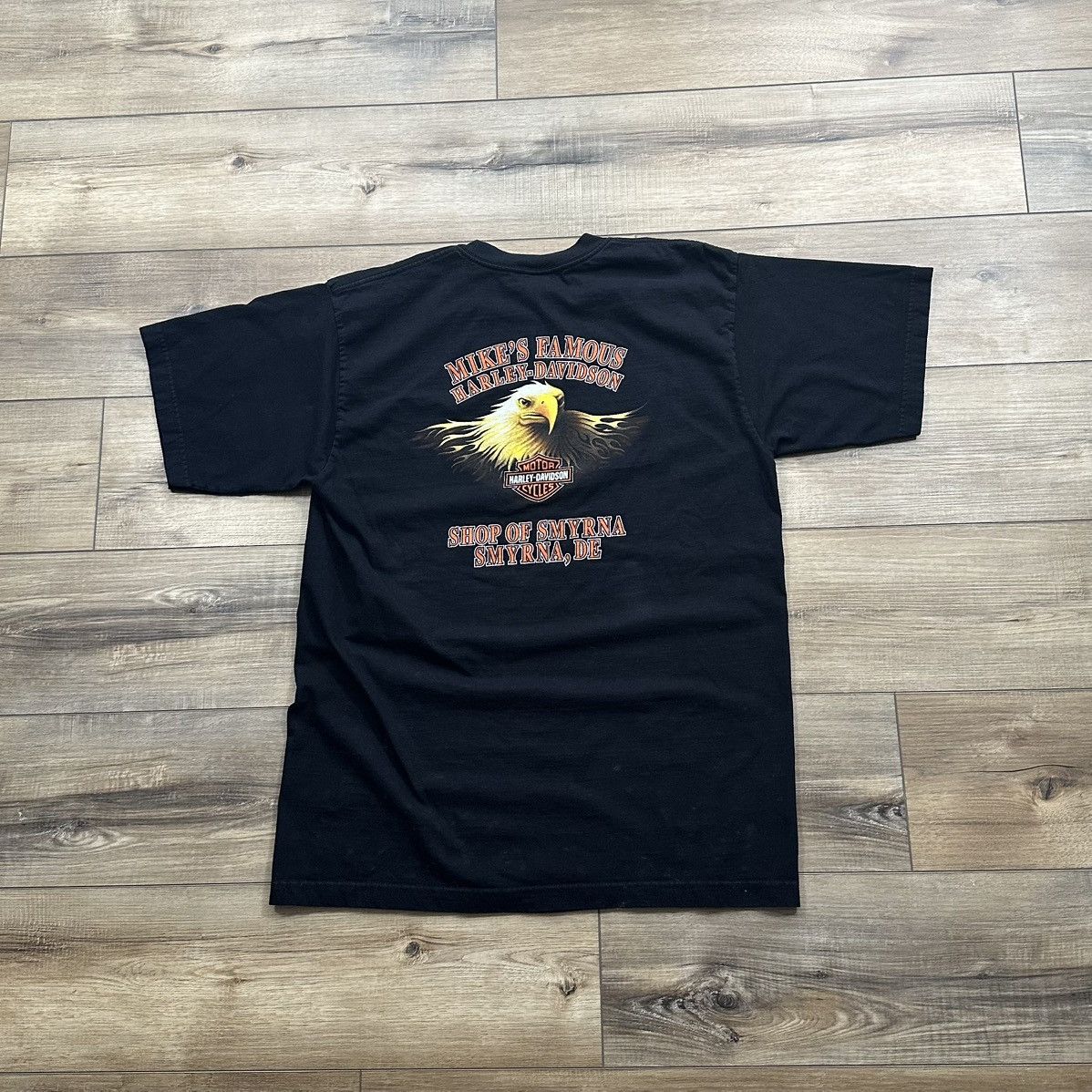 Harley Davidson Vintage 2000s Harley Davidson Made in USA Biker Graphic Tee Size US XL / EU 56 / 4 - 6 Thumbnail