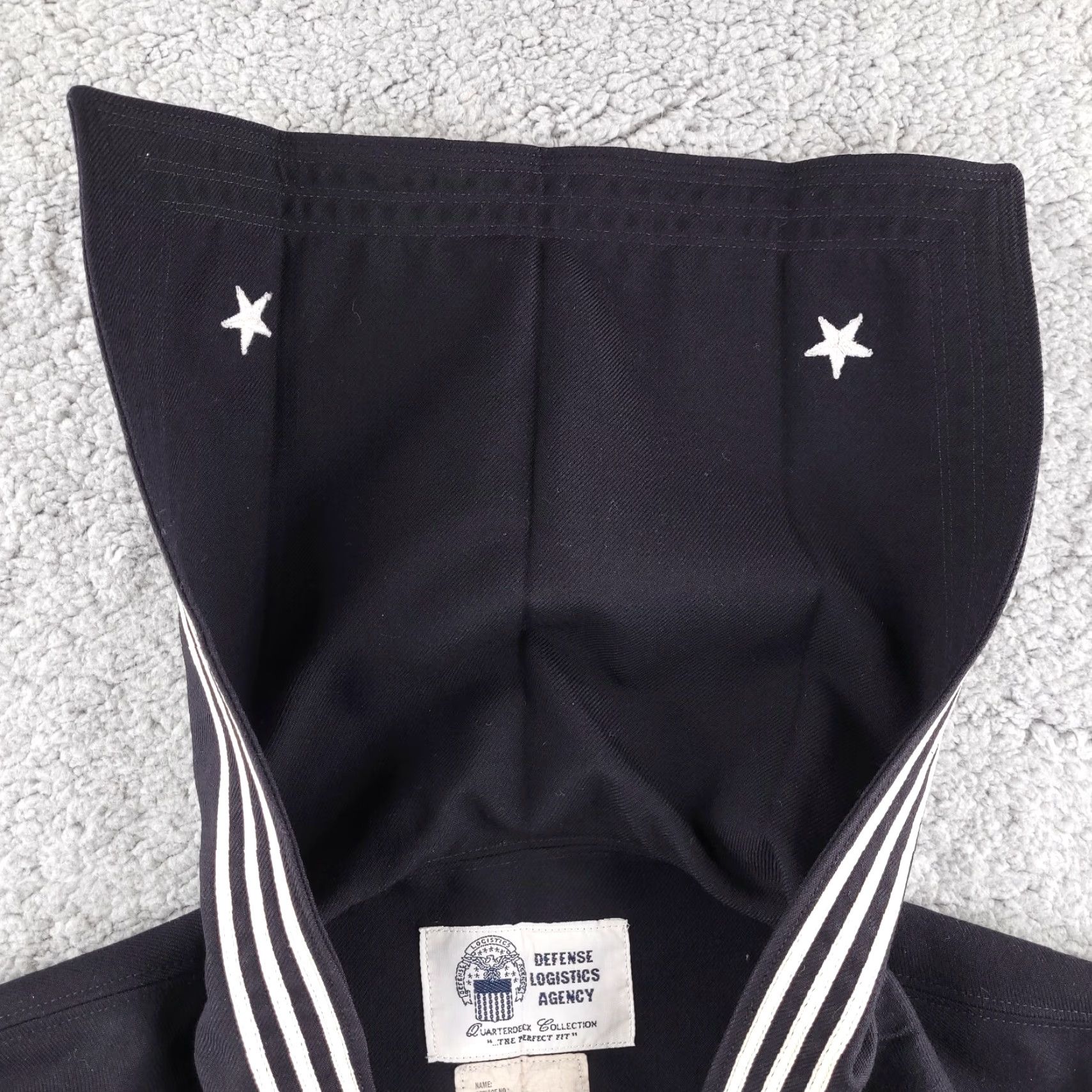 Vintage Defense Logistics Hoodie Men Jumper Blue Coat 44L Dress - L - Regular Size Navy Mens Size US L / EU 52-54 / 3 - 5 Thumbnail