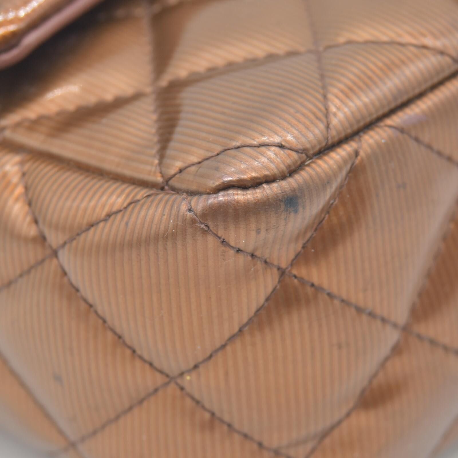 Chanel 2013 Chanel Patent Calfskin Quilted Mini Rectangular Flap Size ONE SIZE - 10 Thumbnail