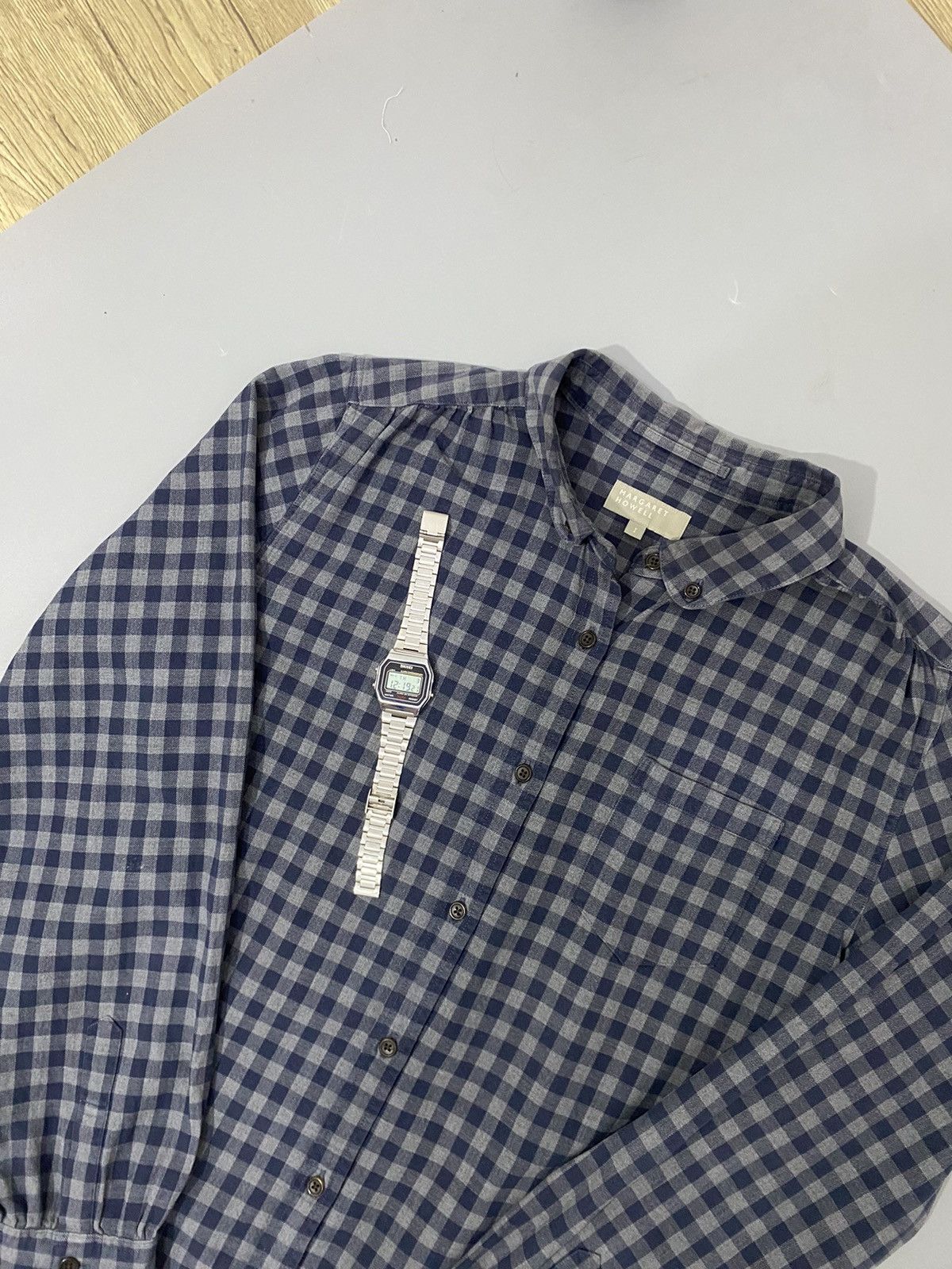 Margaret Howell 💥Plaid💥Margaret Howell Buttons Shirt Size US M / EU 48-50 / 2 - 3 Thumbnail