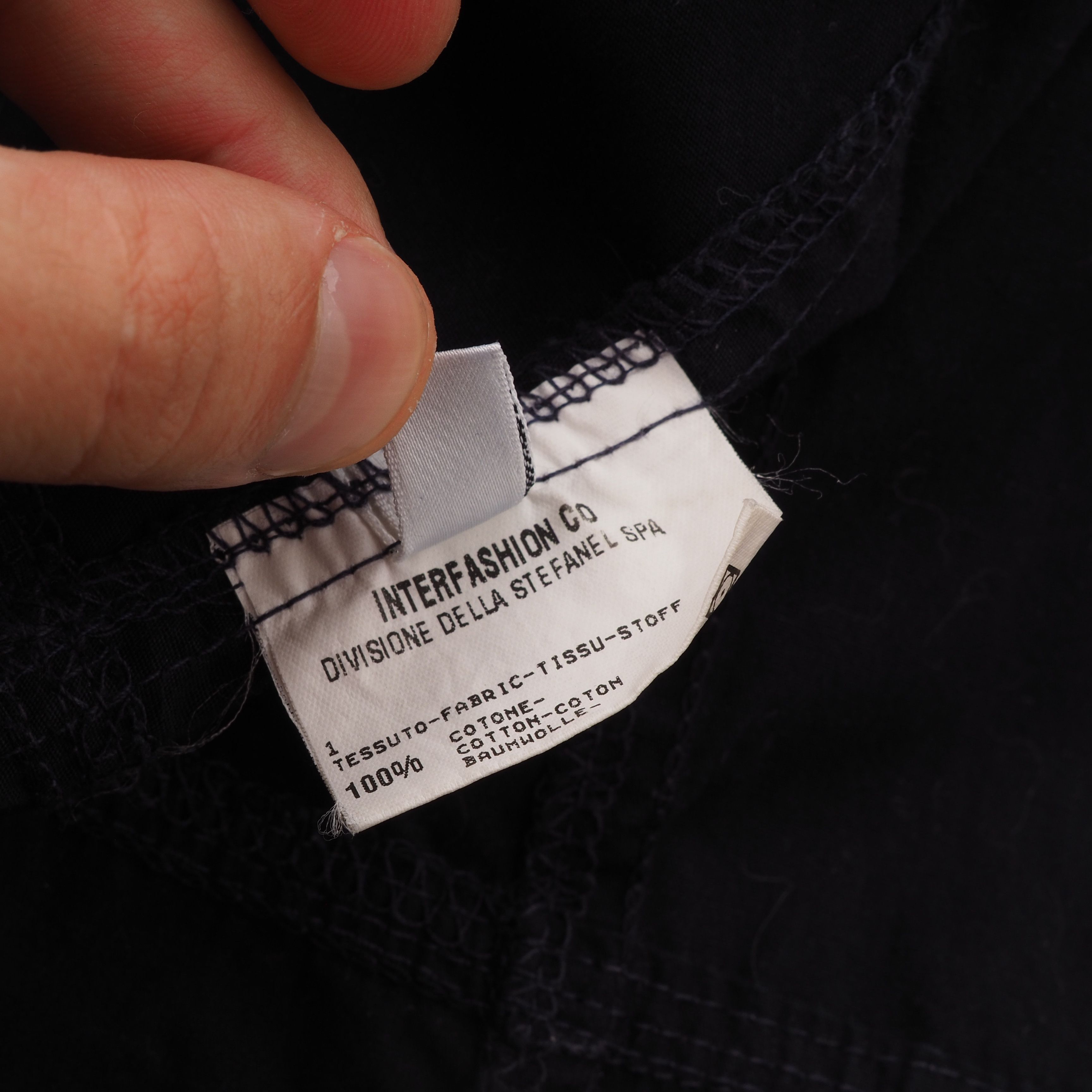 Marithe + Francois Girbaud × Vintage Marithe Francois Girbaud Vintage Navy Blue Over Coat Jacket Size M / US 6-8 / IT 42-44 - 9 Thumbnail