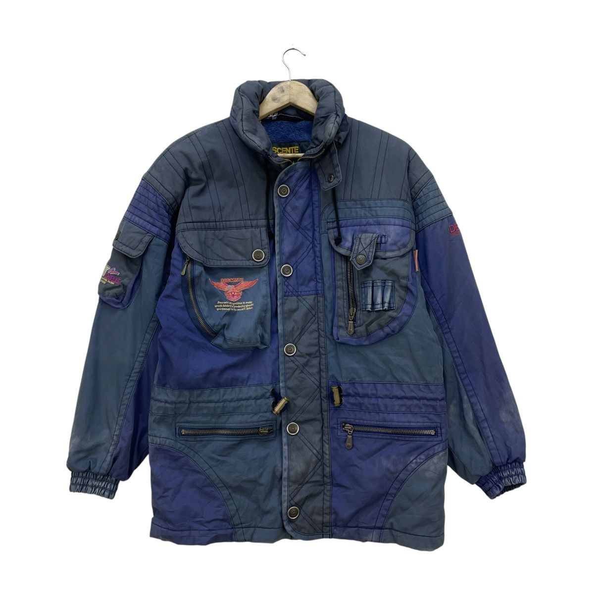 Descente 💥Vintage Decente 90s Japanese Brand Ski Tactical Jacket Size US M / EU 48-50 / 2 - 1 Thumbnail