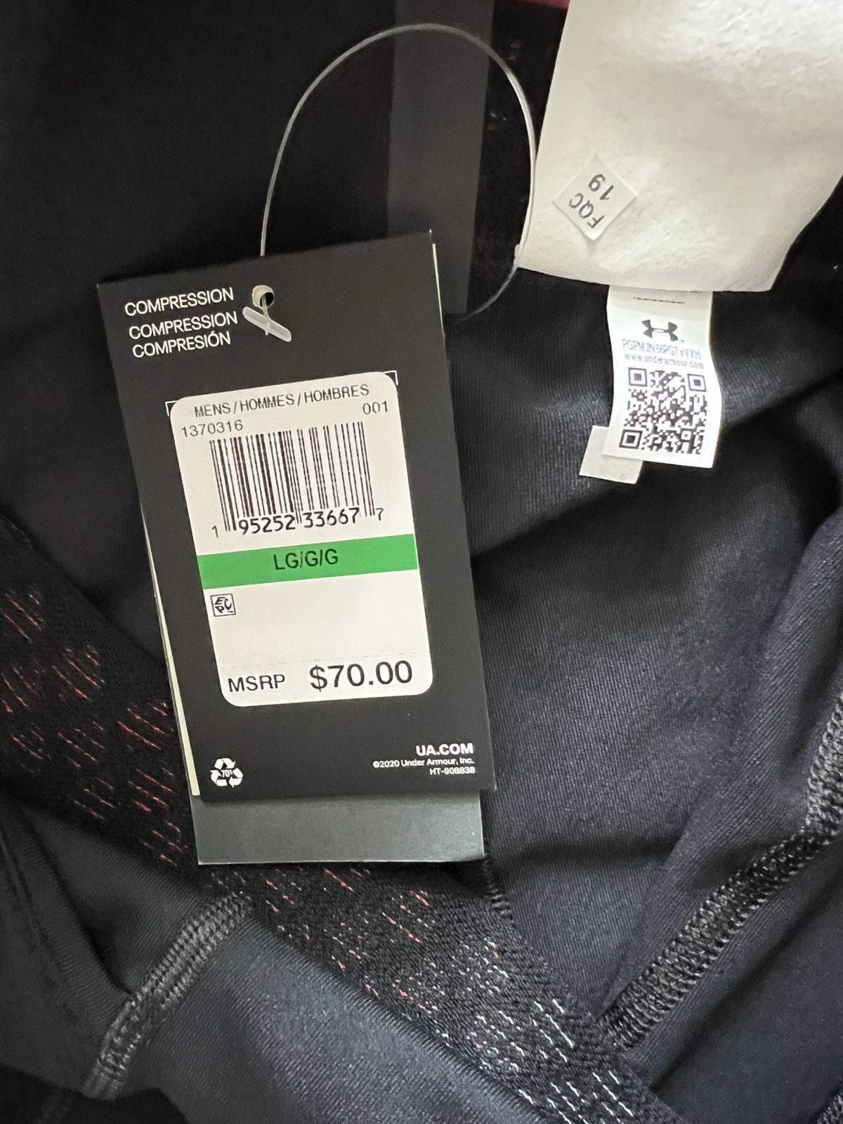 Under Armour Under Armour UA SmartForm Long Shorts RUSH Compression Size US 32 / EU 48 - 7 Thumbnail