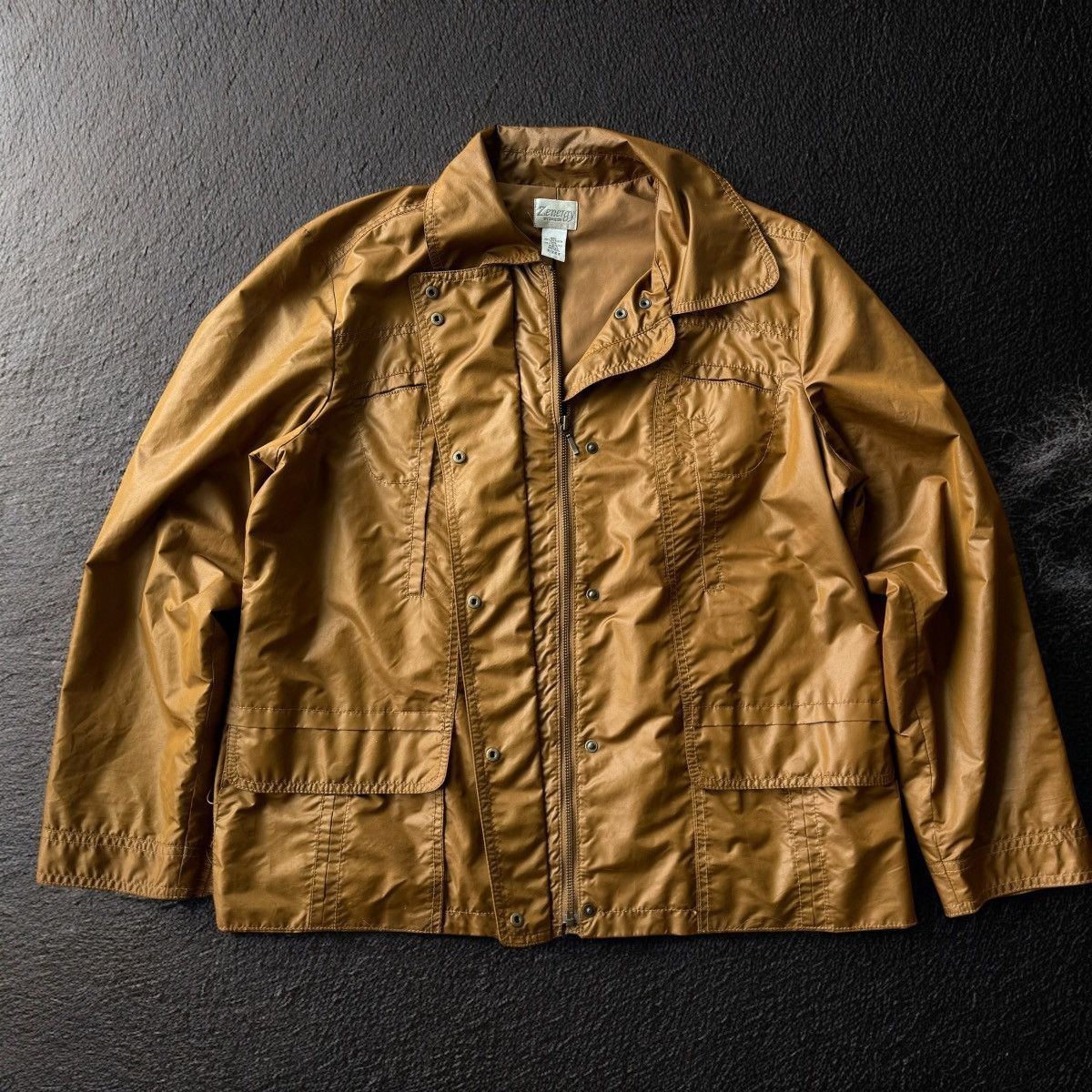 Japanese Brand × Vintage Vintage 90s Y2k Tactical Nylon Moto Style Boxy Jacket M Size US M / EU 48-50 / 2 - 1 Thumbnail