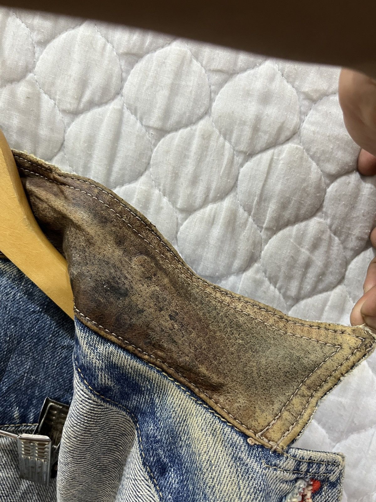 Lee (Zzzz)🔥🔥RARE VINTAGE 70’S LEE DENIM JACKET Size US M / EU 48-50 / 2 - 8 Thumbnail