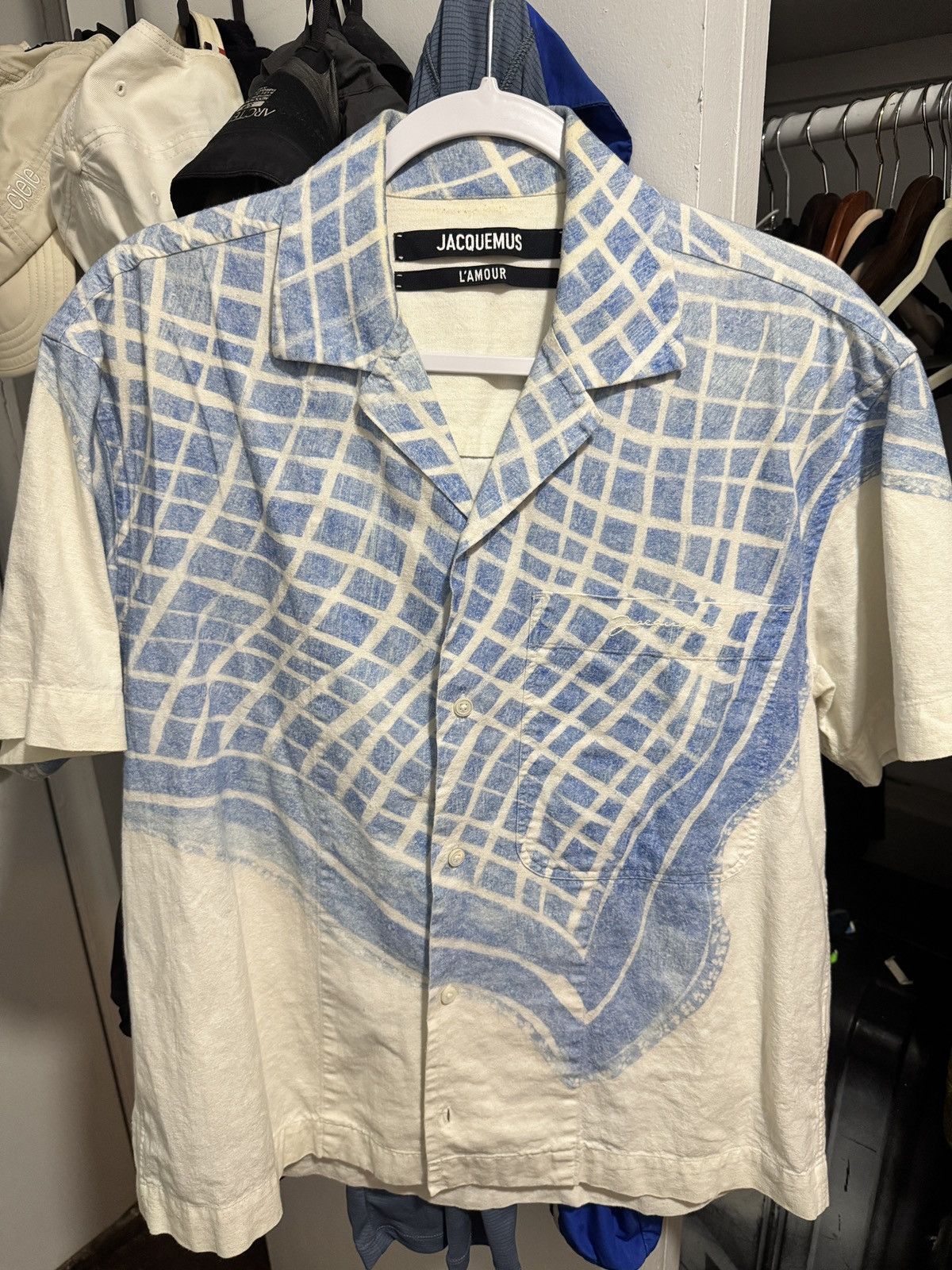 Jacquemus Jacquemus linen blend vacation runway shirt Size US S / EU 44-46 / 1 - 2 Thumbnail