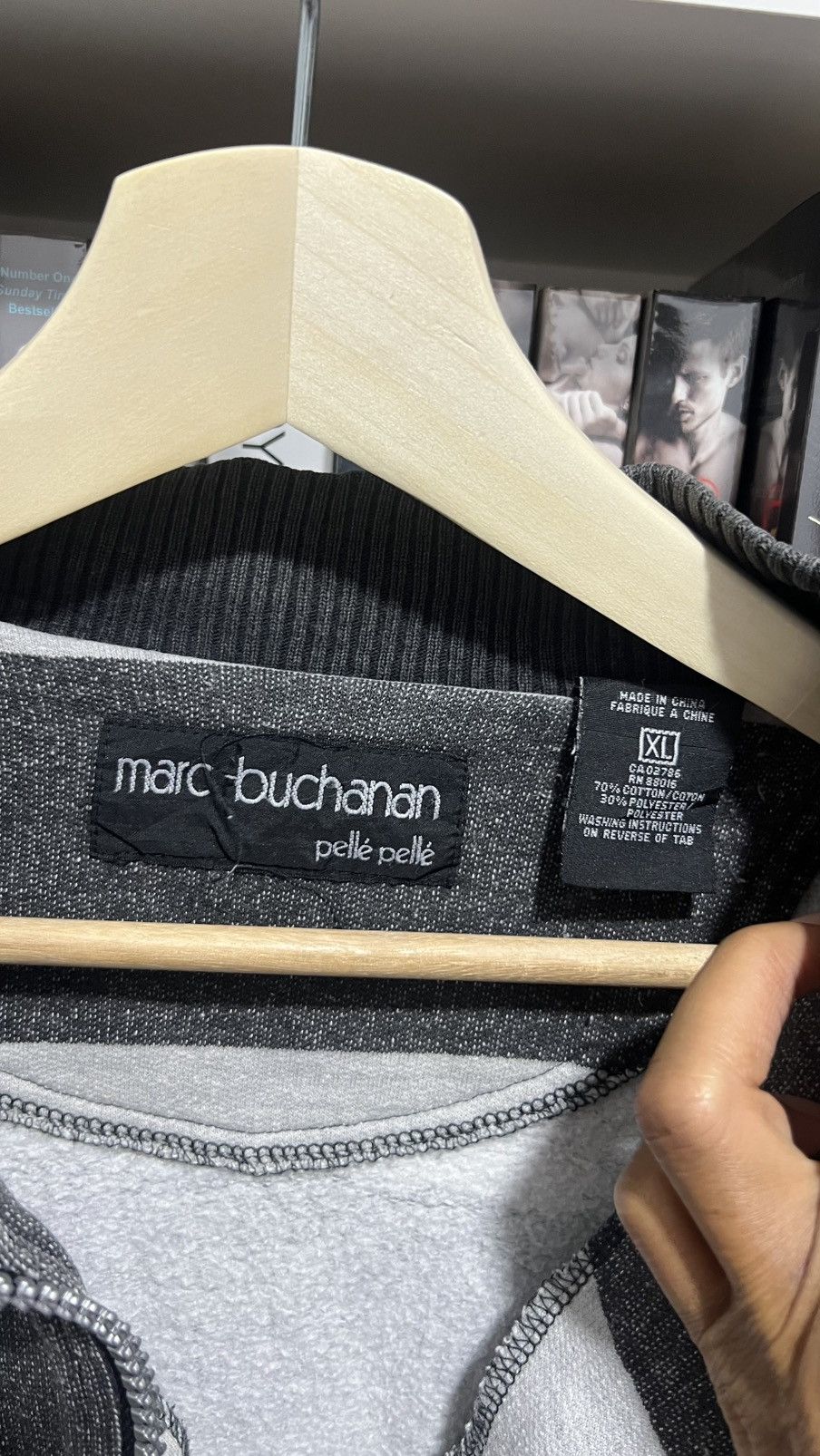 Marc Buchanan Pelle Pelle by Marc Buchanan Fleece Size US XL / EU 56 / 4 - 7 Thumbnail