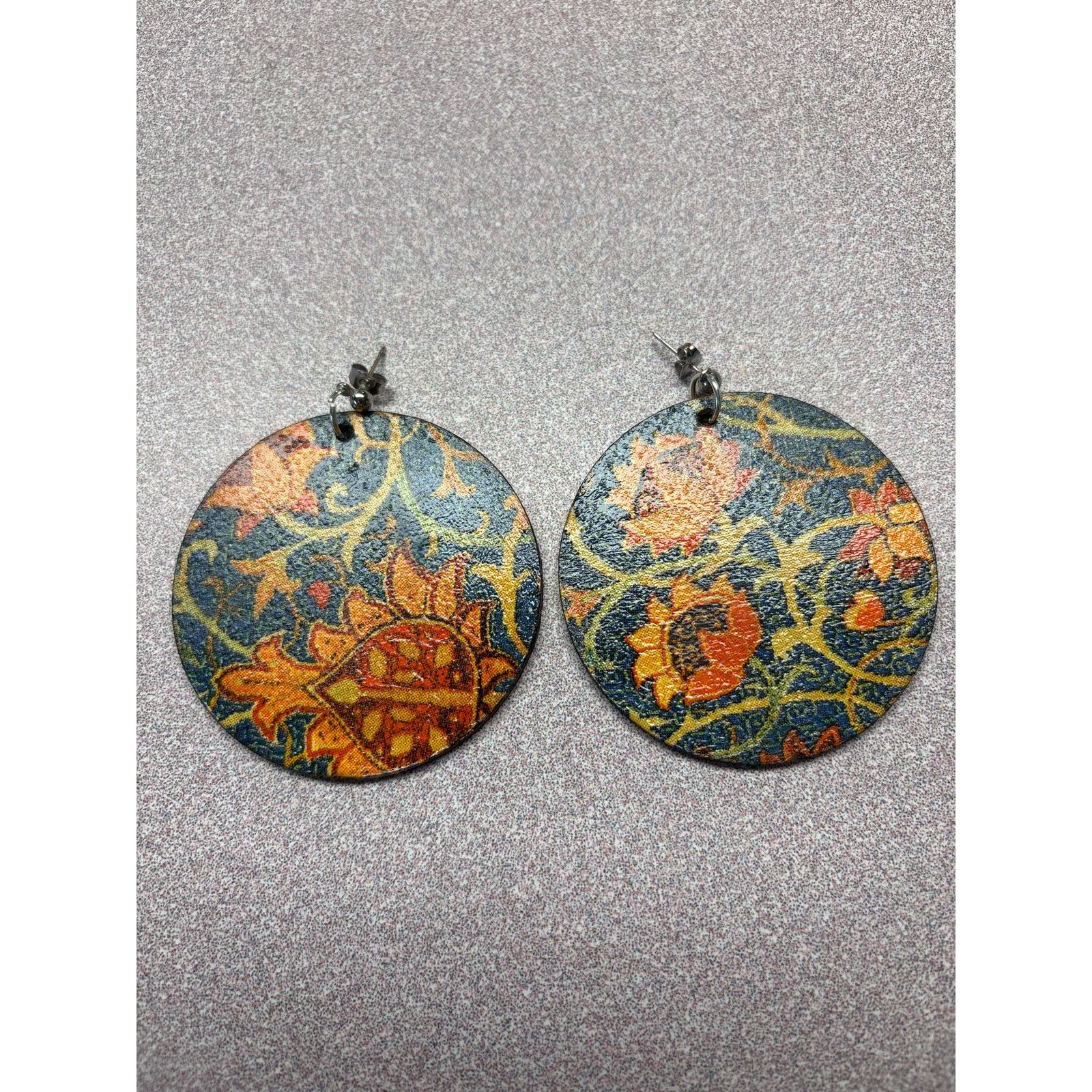 Handmade Gift Set Ready To Go Hair Accessory and Earrings Autumn Size ONE SIZE - 8 Thumbnail