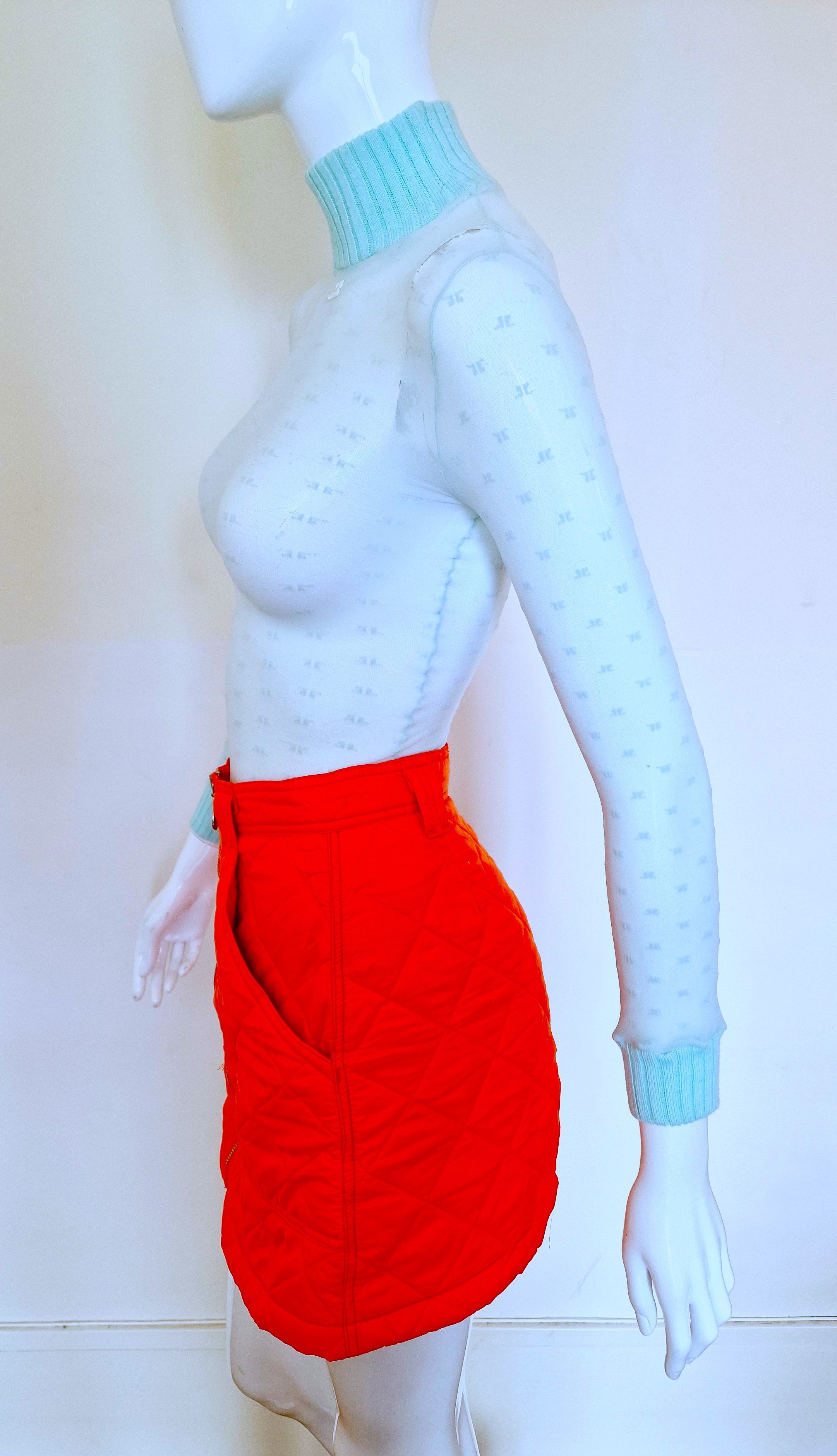 Andre Courreges × Courreges Courrèges Logo Monogram Blue Transparent Mesh XS Top Tee Size XS / US 0-2 / IT 36-38 - 7 Thumbnail