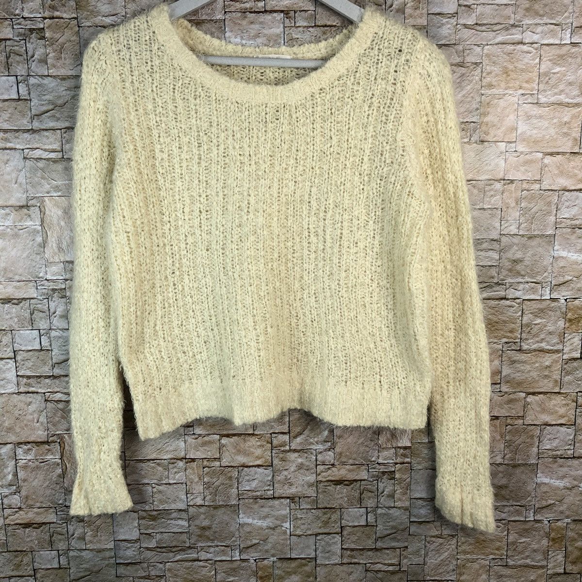 Homespun Knitwear × Japanese Brand × Vintage Vis Brown vintage japan Knitwear #A1234 Size S / US 4 / IT 40 - 3 Thumbnail