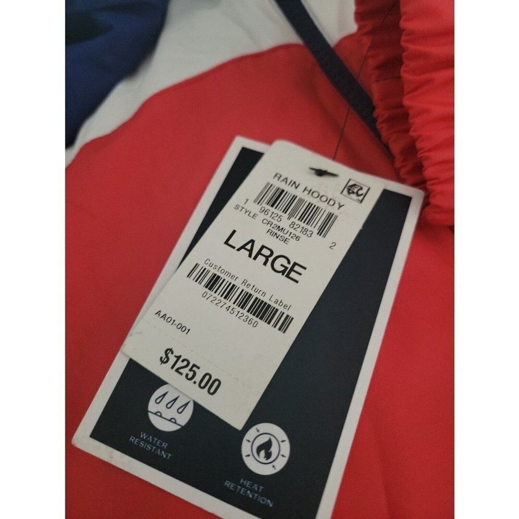Club Room Club Room Men's Rubberized Rain Hoodie/Windbreaker. NWT Size US L / EU 52-54 / 3 - 4 Thumbnail
