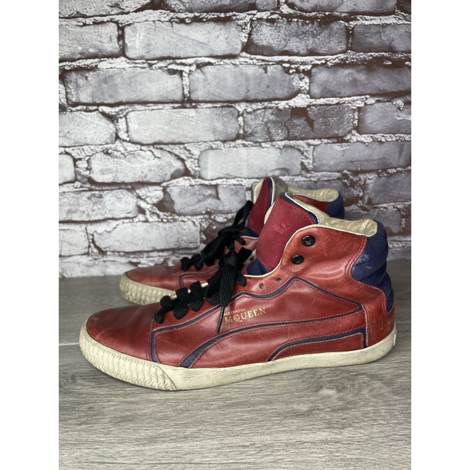 Puma Puma The Alexander Mcqueen Street Climb Red Blue Sneakers Sh Size US 10 / EU 43 - 3 Thumbnail