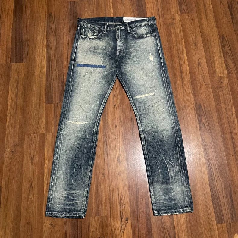 Neighborhood NEIGHBORHOOD 20AW Patch Denim Jeans Size US 29 - 1 Thumbnail