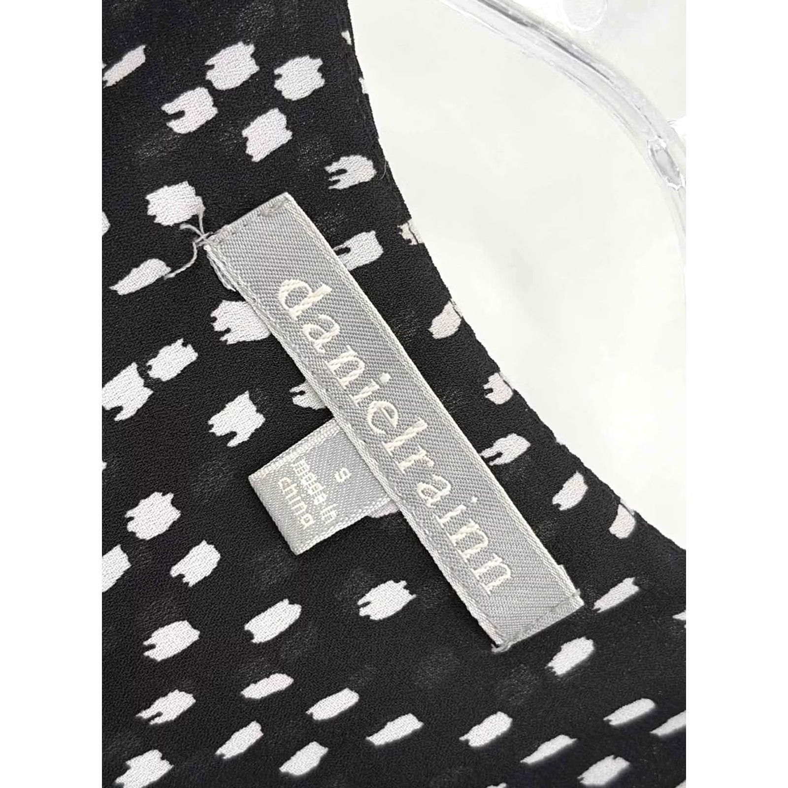 Vintage Daniel Rainn Black Blouse Size Small Size S / US 4 / IT 40 - 6 Thumbnail