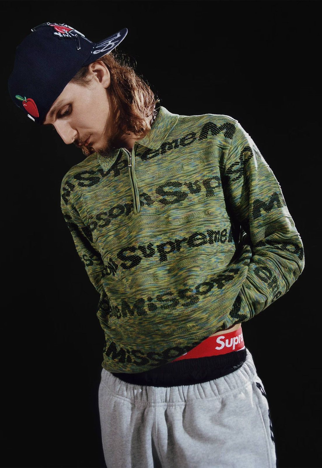 Missoni × Supreme Supreme x Missoni quarter zip up Polo | Grailed