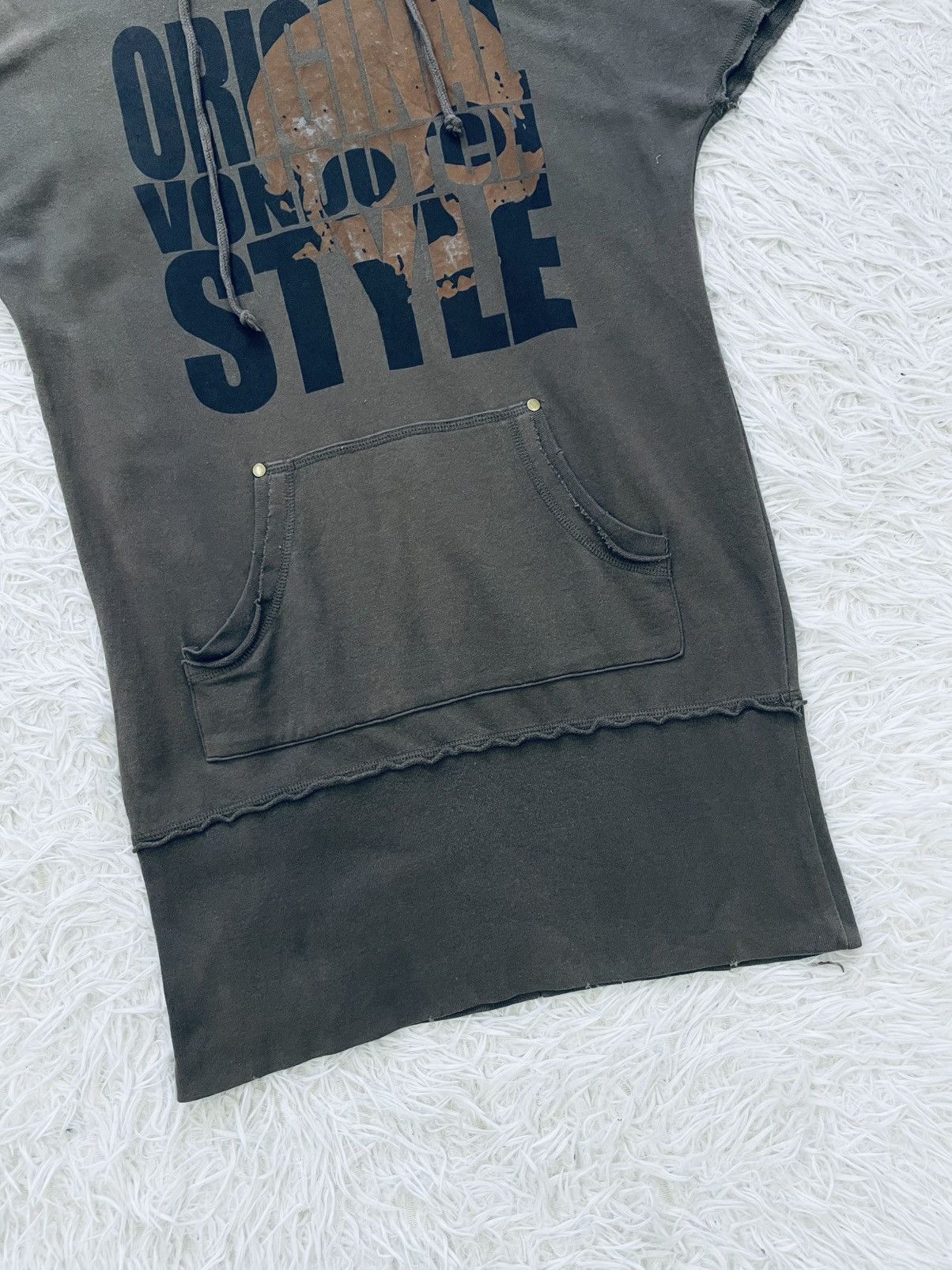 Von Dutch Original Von Dutch Style Skull Printed Short Sleeve Sweat Size M / US 6-8 / IT 42-44 - 3 Thumbnail