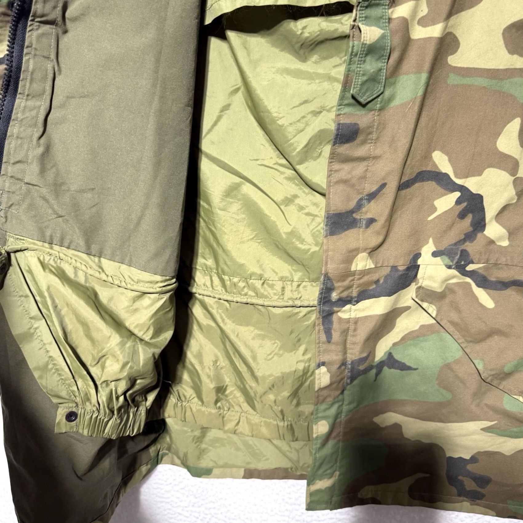 Vintage VINTAGE US Army Parka Jacket Men Hooded Camouflage Green Long Regular Size M Fall Winter Casual Size US M / EU 48-50 / 2 - 6 Thumbnail