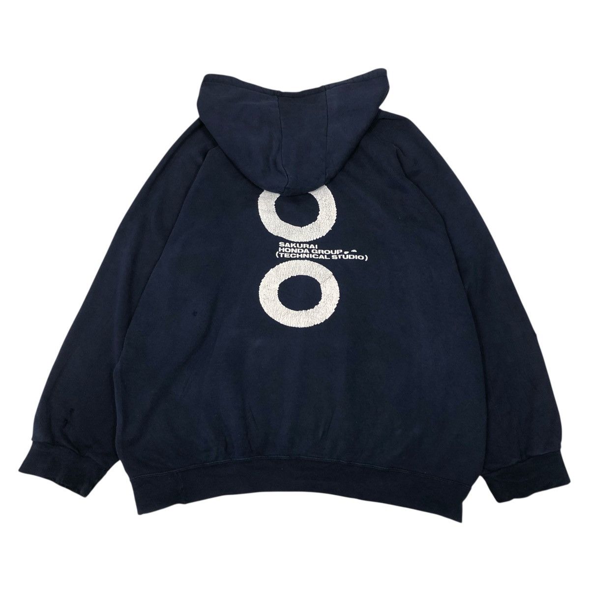 Japanese Brand 📌Vintage Hoodie Honda Group Sakurai Logo Racing Size US M / EU 48-50 / 2 - 2 Thumbnail