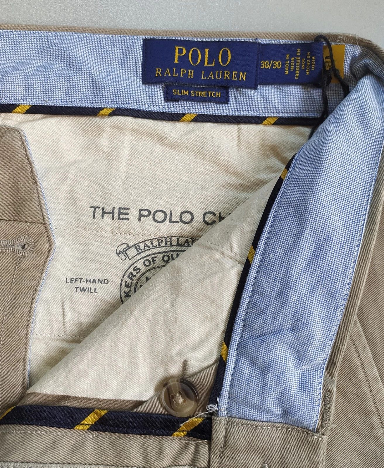 Polo Ralph Lauren Polo Ralph Lauren Slim Stretch Fit Chino Trouser FTP 0133 Size US 30 / EU 46 - 5 Thumbnail