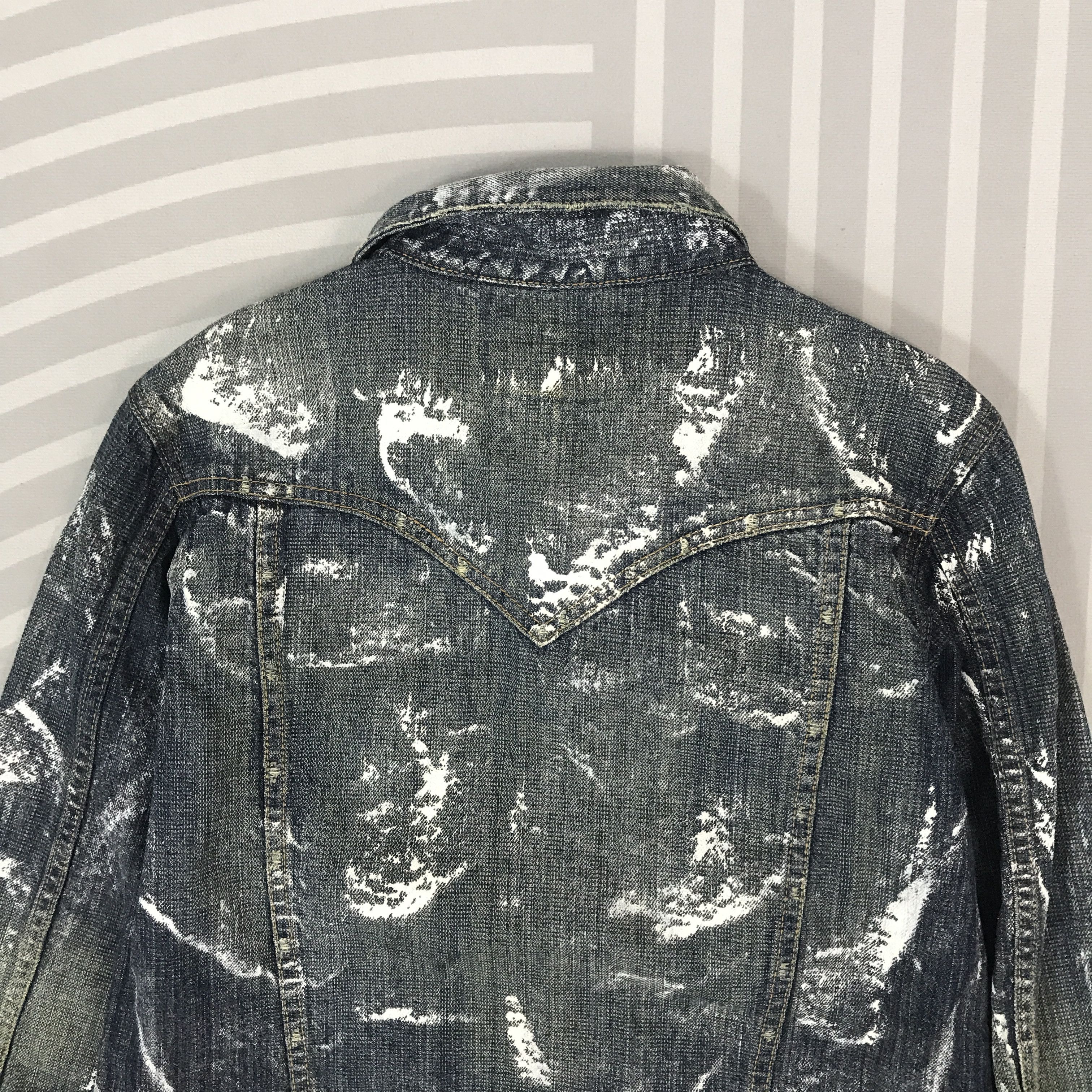 Japanese Brand × Vintage Vintage Big Shark Jeans Denim button Jacket Size US M / EU 48-50 / 2 - 4 Thumbnail