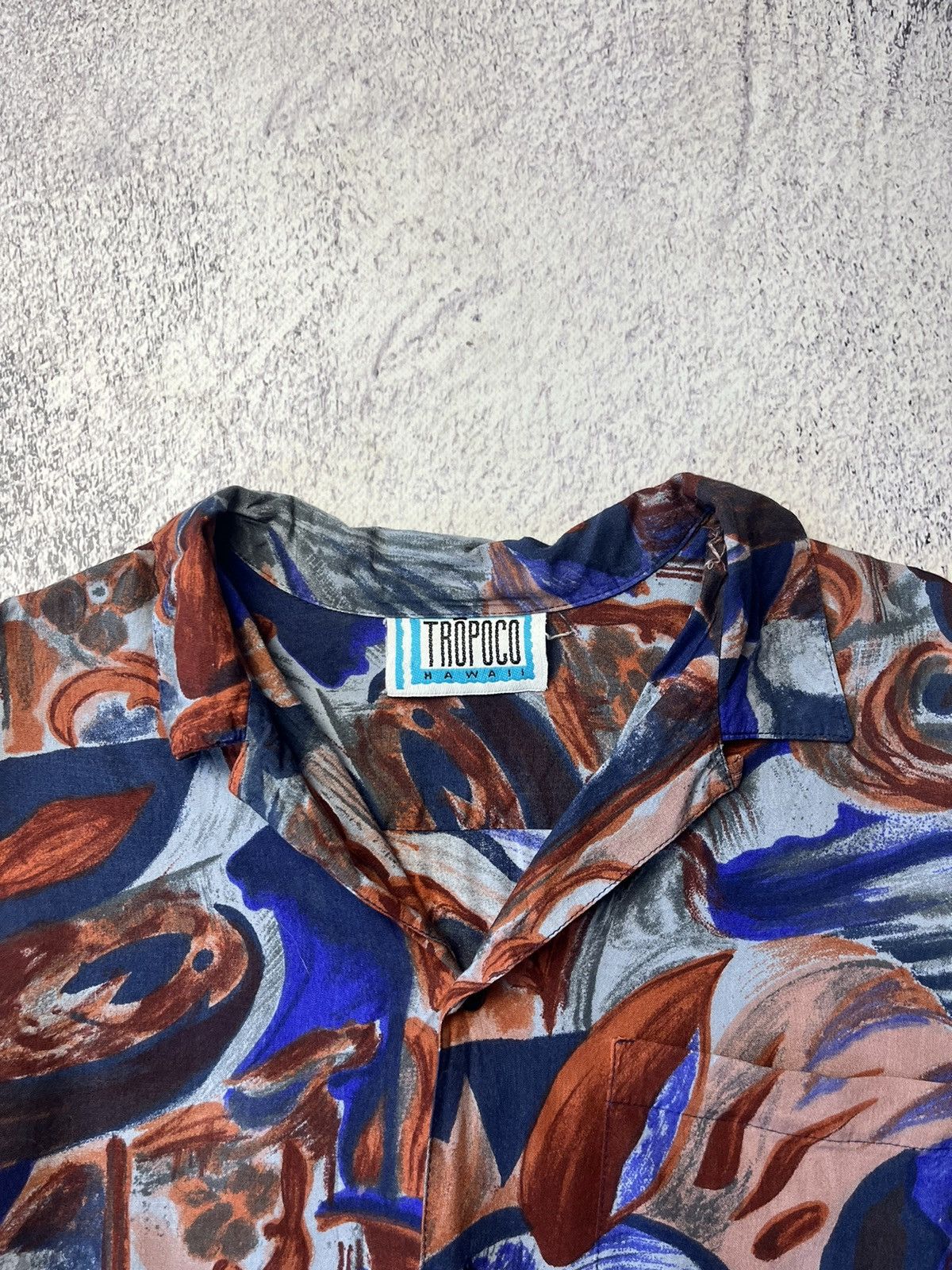 Vintage Vintage Hawaiian TROPOCO HAWAII Floral Shirt Size US S / EU 44-46 / 1 - 7 Thumbnail