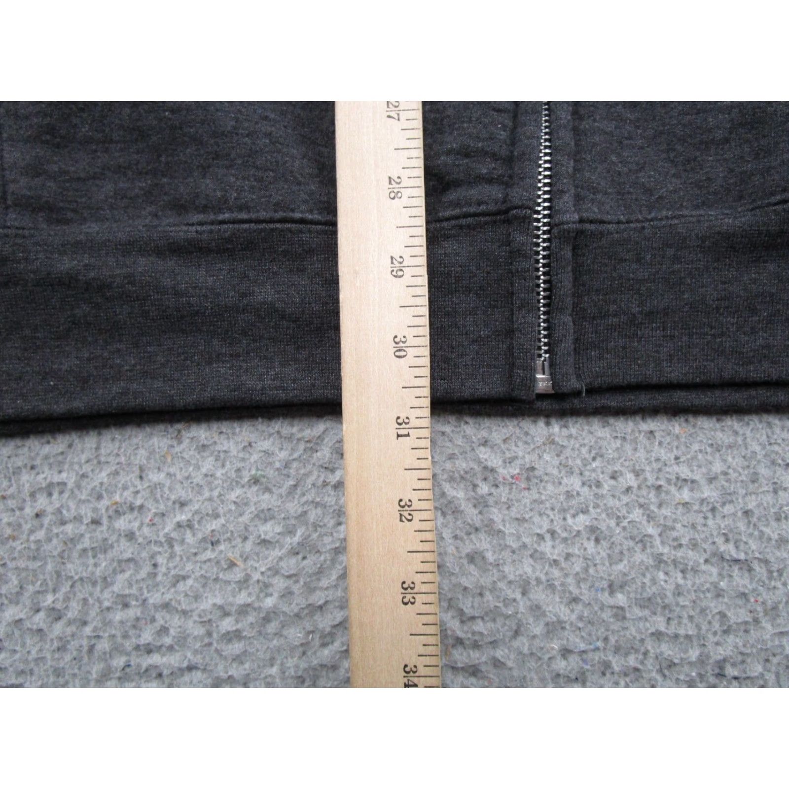 Vintage Enforce Mens 3X Gray Hoodie Sweatshirt Fleece Zip Full Zip Knit Pullover Big & Tall Cotton Logo 3X Enforce Mens Size US XXL / EU 58 / 5 - 7 Thumbnail