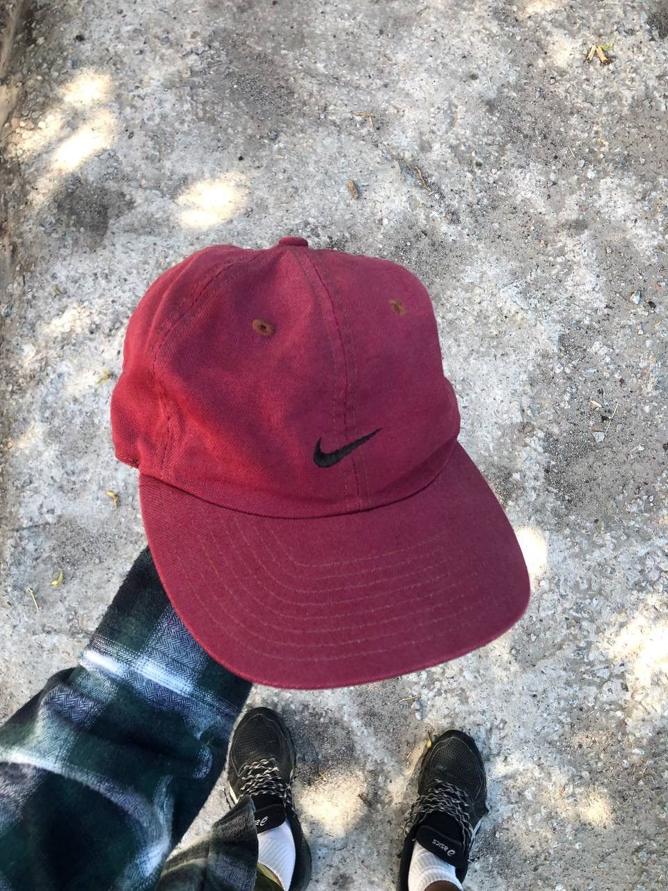 Nike × Vintage VERY RARE NIKE BIG LOGO SWOOSH CAP JAPAN STYLE Y2K 90s RETRO Size ONE SIZE - 1 Thumbnail