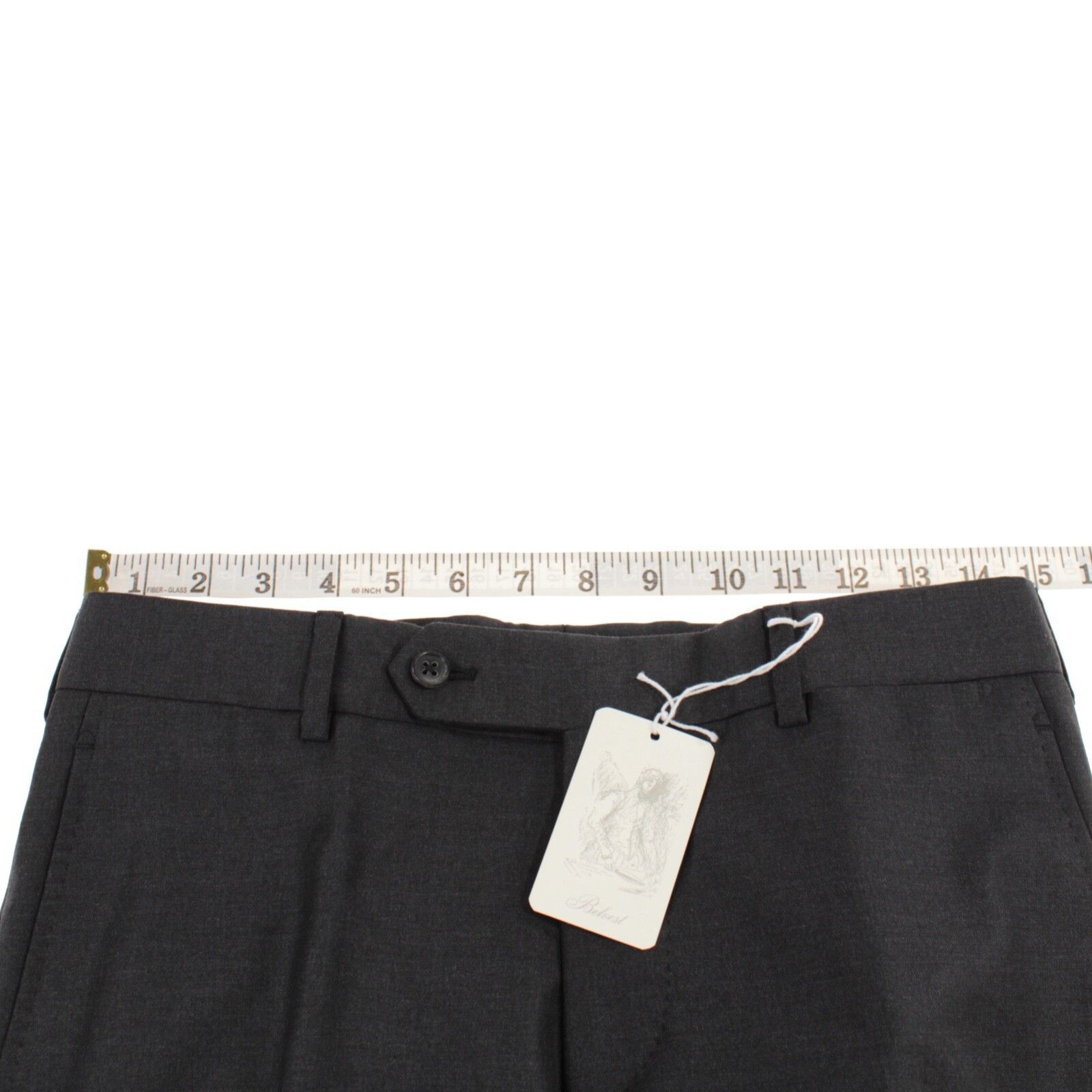 Belvest Belvest New with tags Dress Pants Size 28 US In Gray Size US 28 / EU 44 - 8 Thumbnail