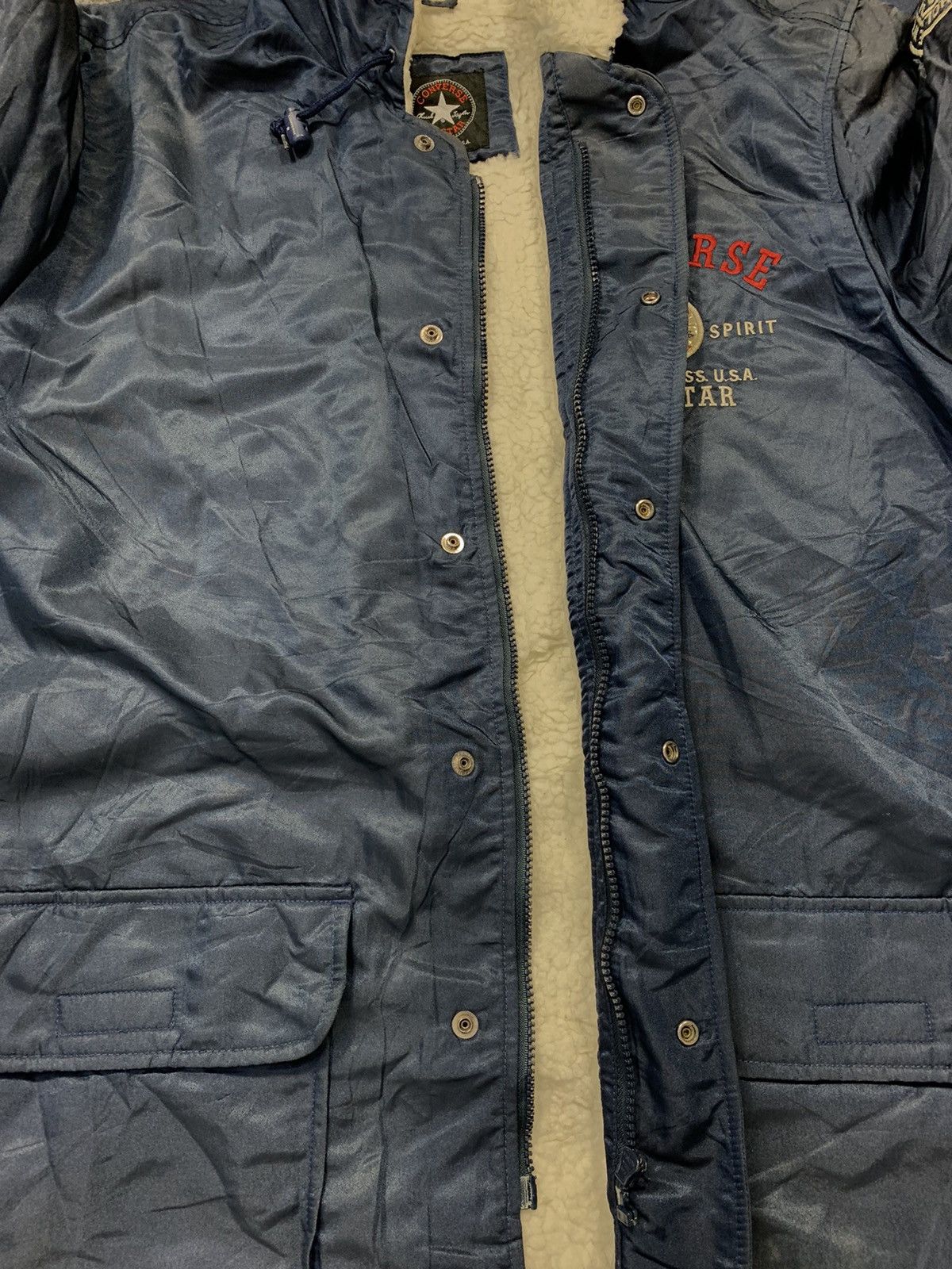 Converse 90s All Star Chuck Taylor Sherpa Hooded Jacket Padded Size US M / EU 48-50 / 2 - 7 Thumbnail