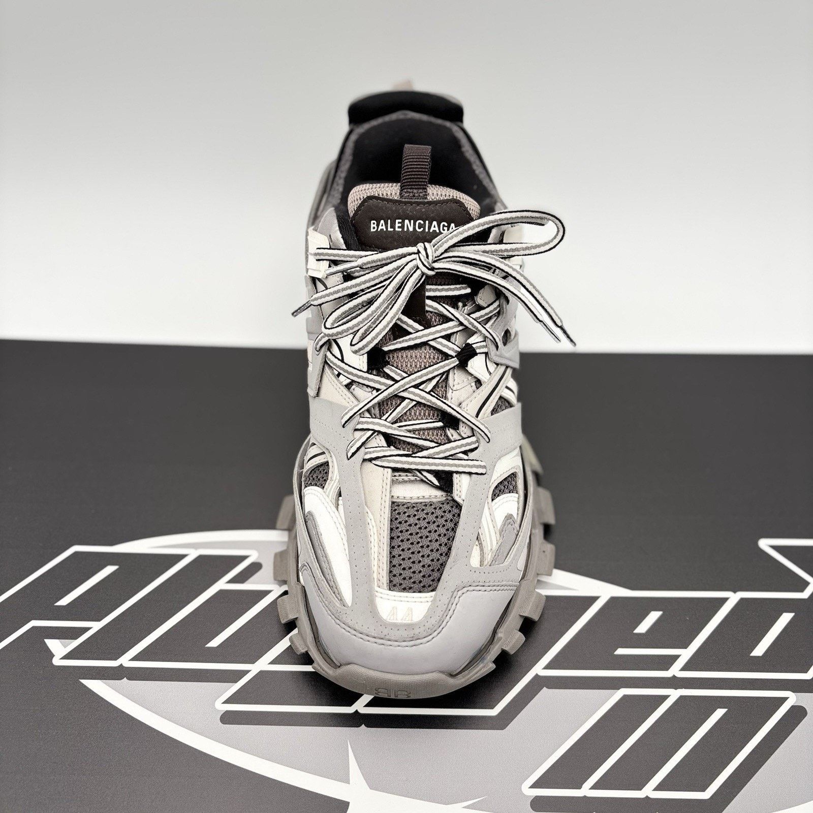 Balenciaga Balenciaga Track Sneaker ' Silver, Grey ' | GREAT COND! Size US 11 / EU 44 - 14 Thumbnail